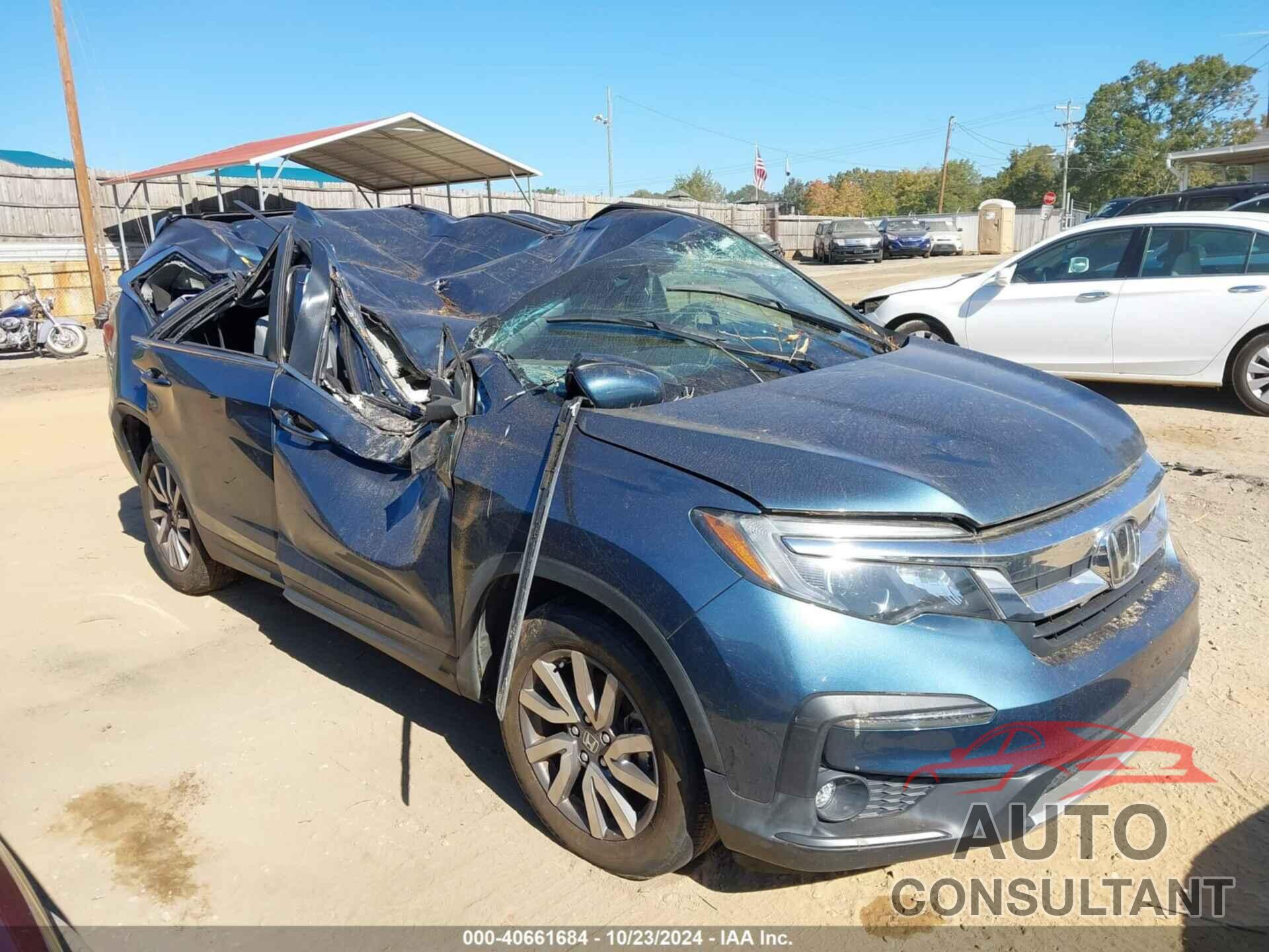 HONDA PILOT 2019 - 5FNYF5H36KB024935