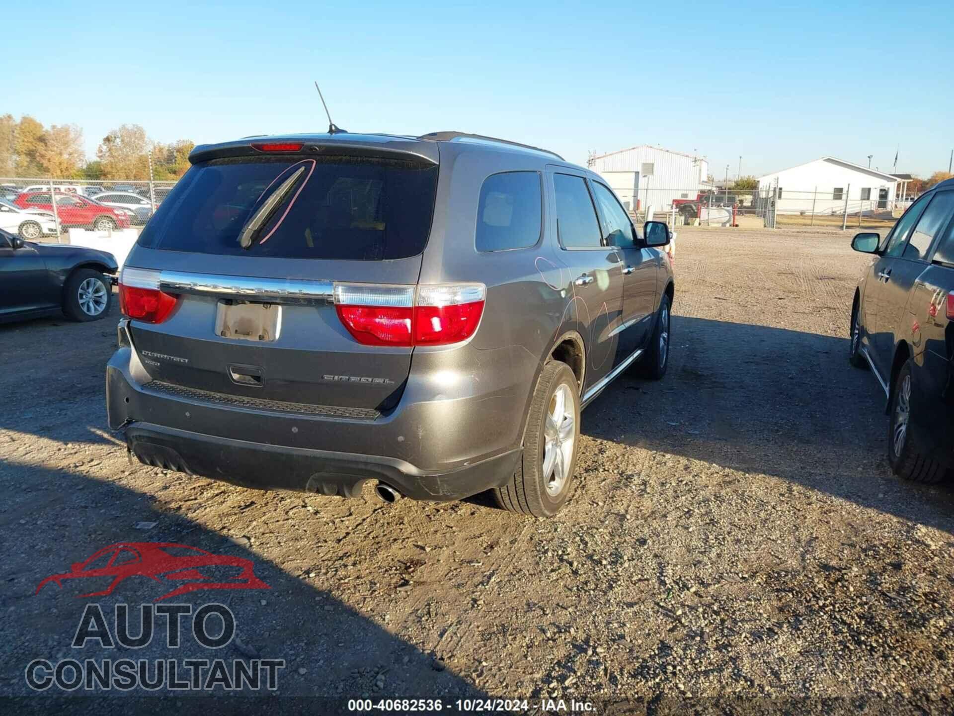 DODGE DURANGO 2012 - 1C4RDJEG4CC130969