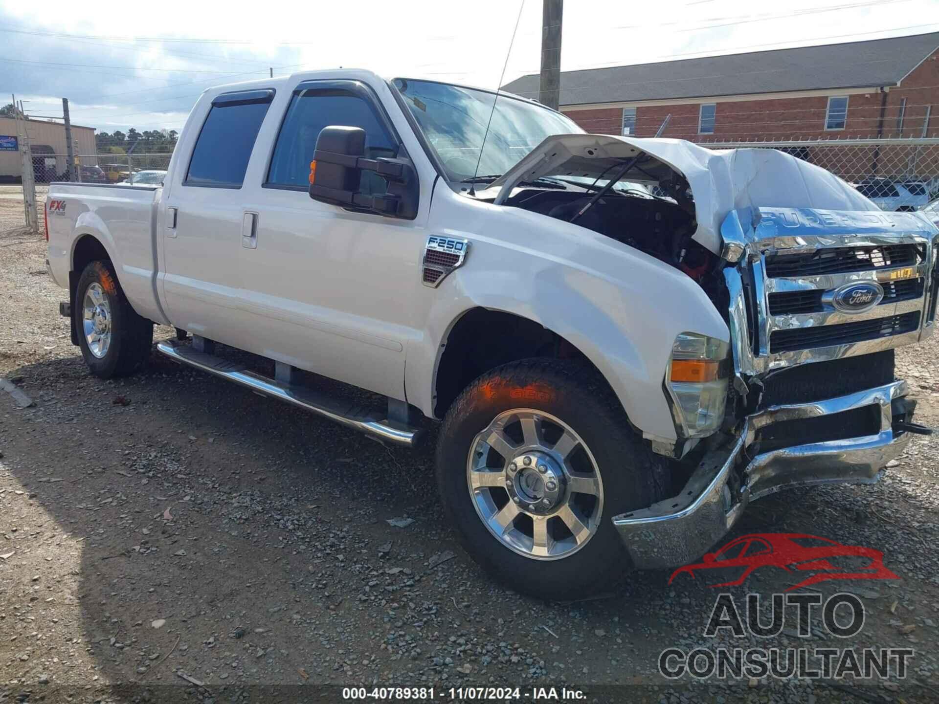 FORD F-250 2010 - 1FTSW2BR2AEB41932