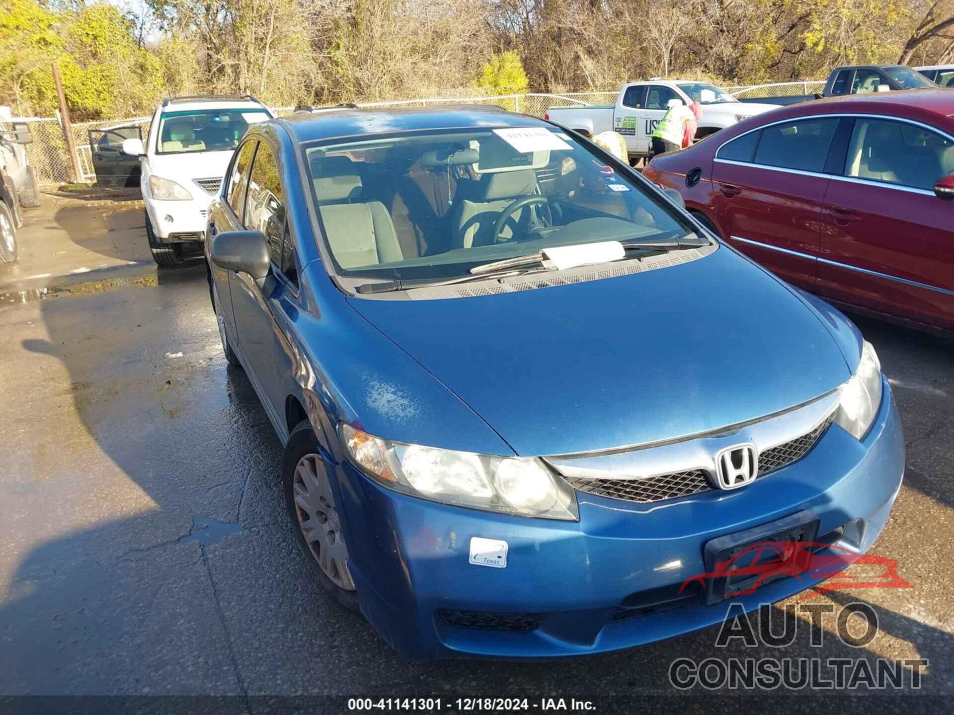 HONDA CIVIC 2010 - 2HGFA1F39AH505161