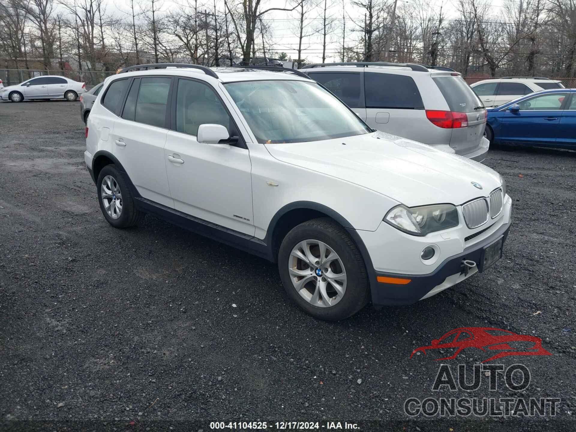 BMW X3 2009 - WBXPC93469WJ30001