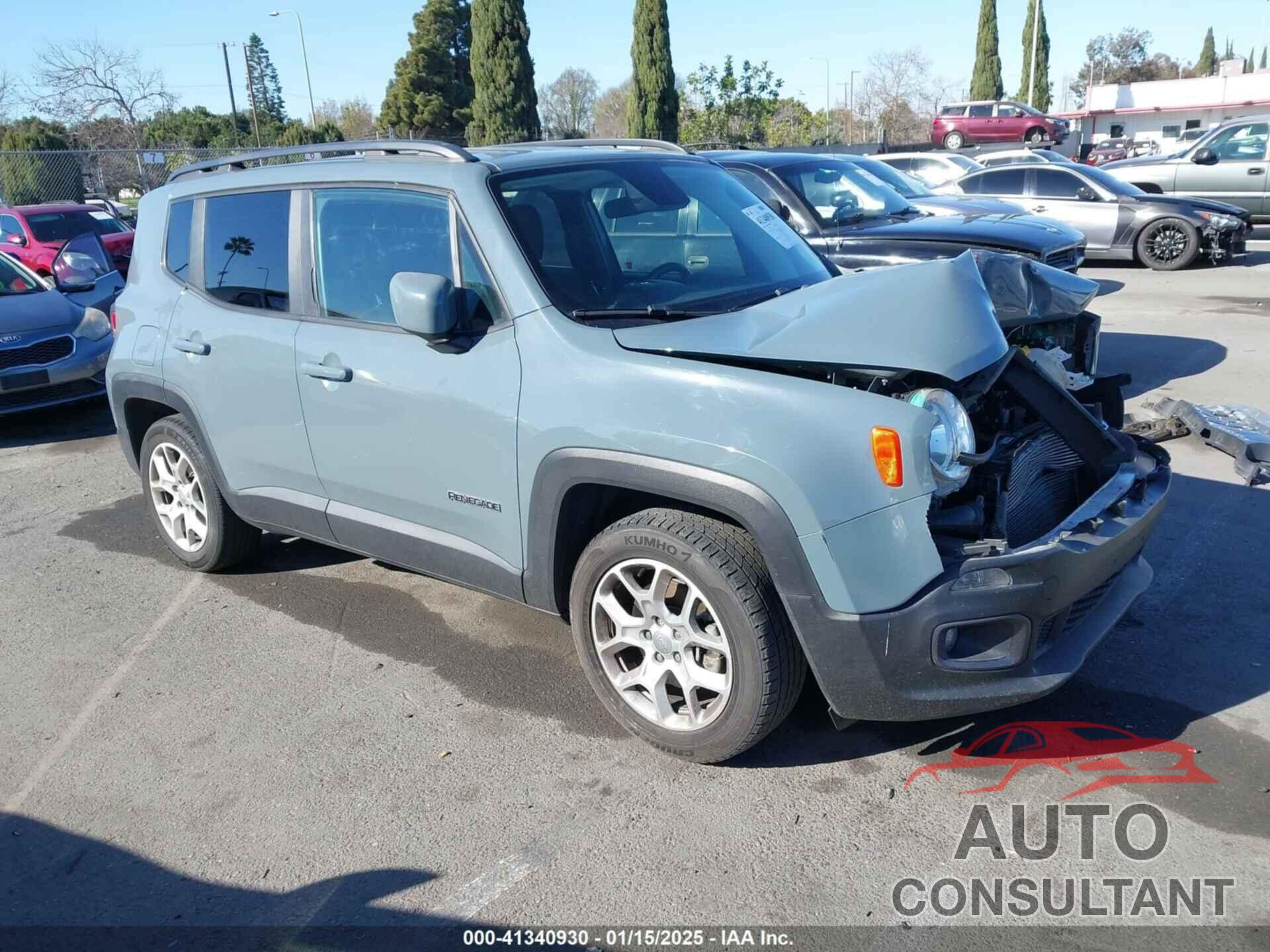 JEEP RENEGADE 2018 - ZACCJABB8JPH35240