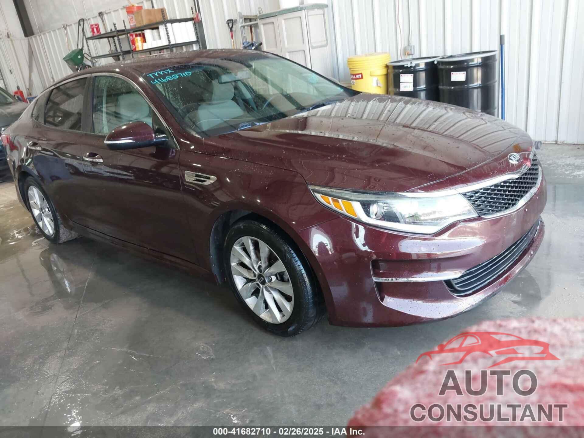 KIA OPTIMA 2018 - 5XXGT4L33JG257513