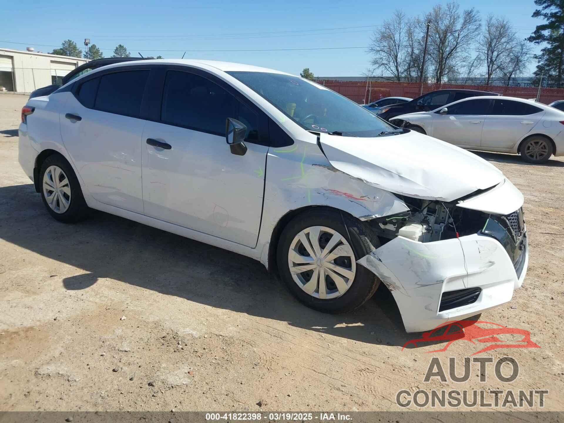 NISSAN VERSA 2020 - 3N1CN8DV1LL911208
