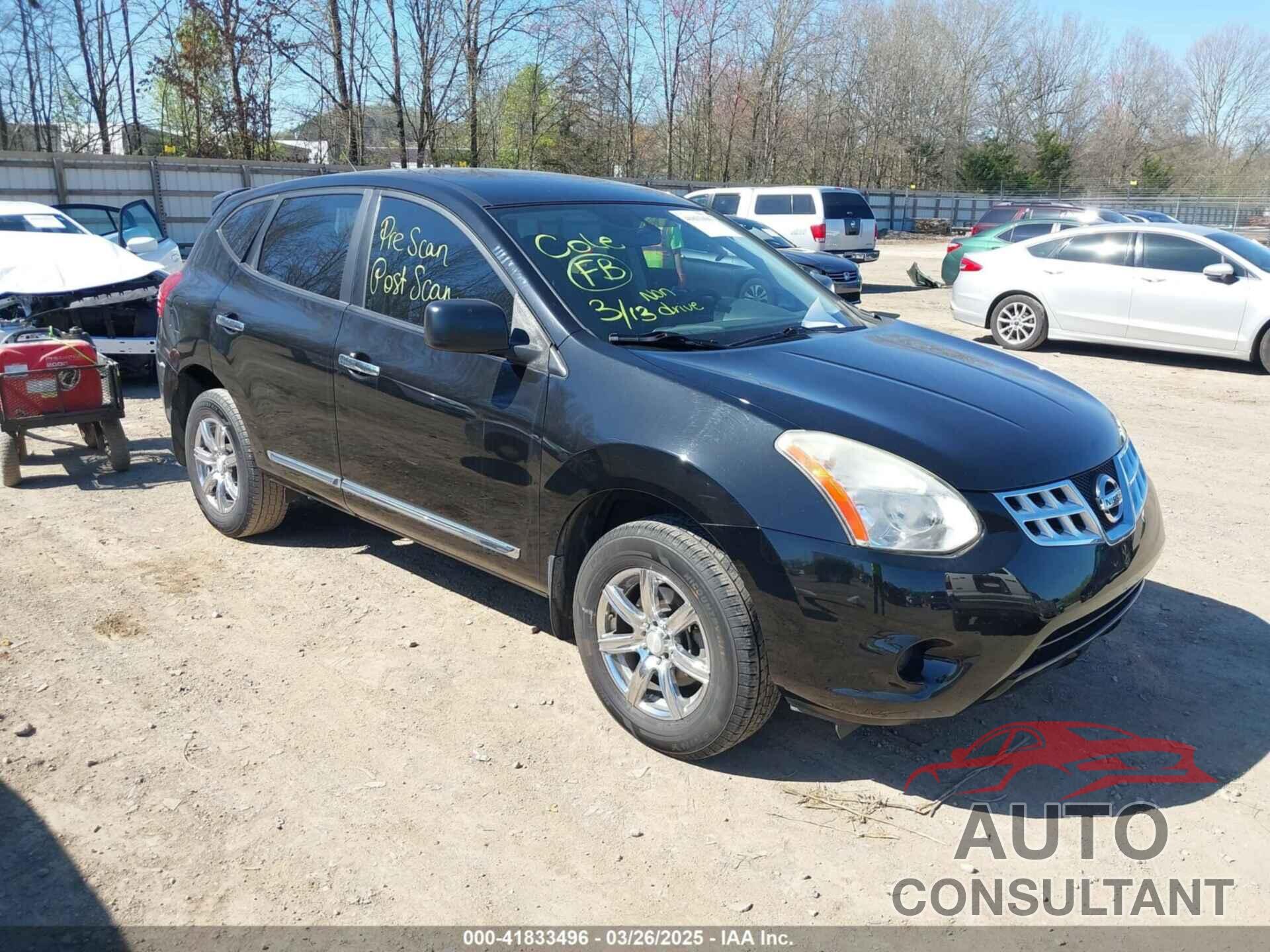 NISSAN ROGUE 2013 - JN8AS5MT8DW546391