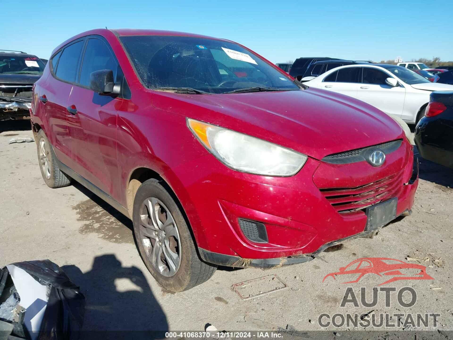 HYUNDAI TUCSON 2012 - KM8JT3AB1CU393223