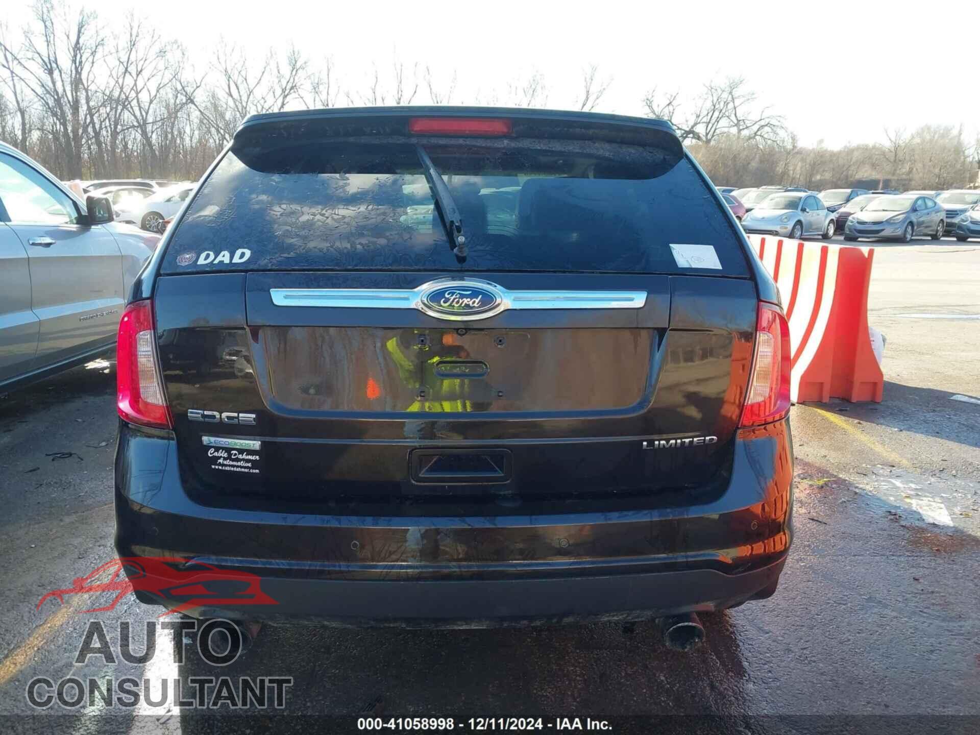 FORD EDGE 2013 - 2FMDK3K97DBB30172