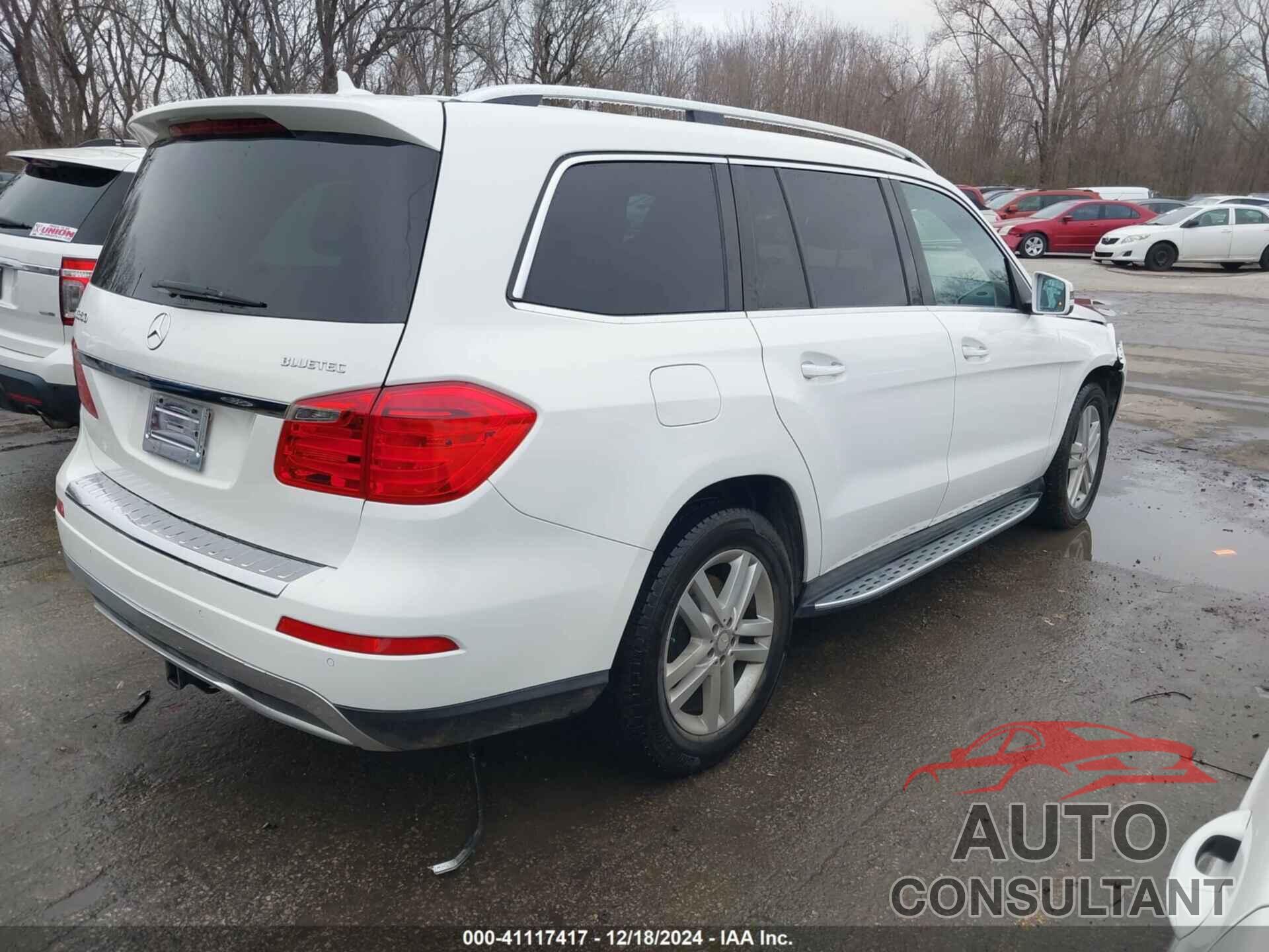MERCEDES-BENZ GL 350 BLUETEC 2015 - 4JGDF2EE5FA454033