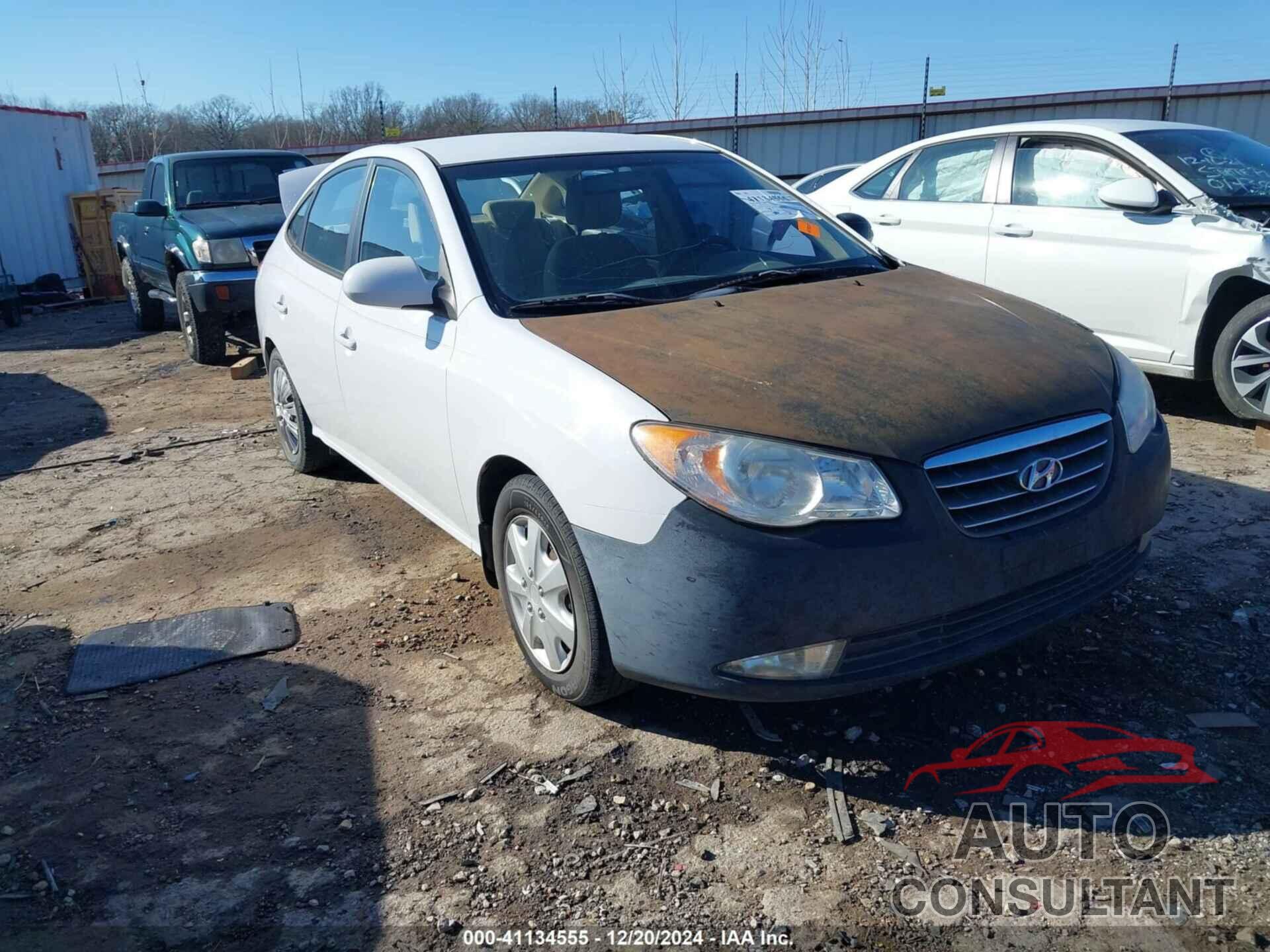 HYUNDAI ELANTRA 2010 - KMHDU4AD0AU927004