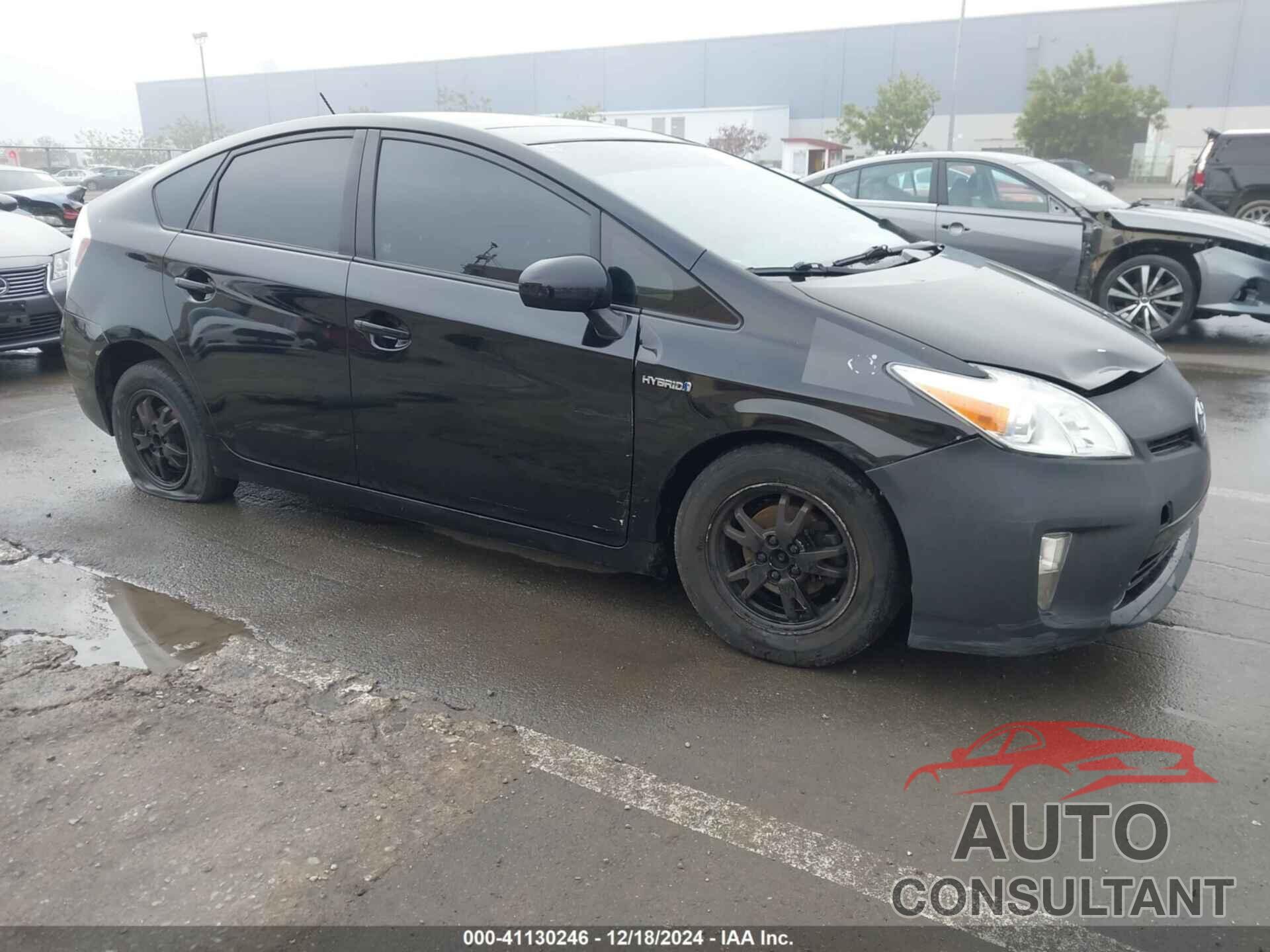 TOYOTA PRIUS 2012 - JTDKN3DU6C5440403