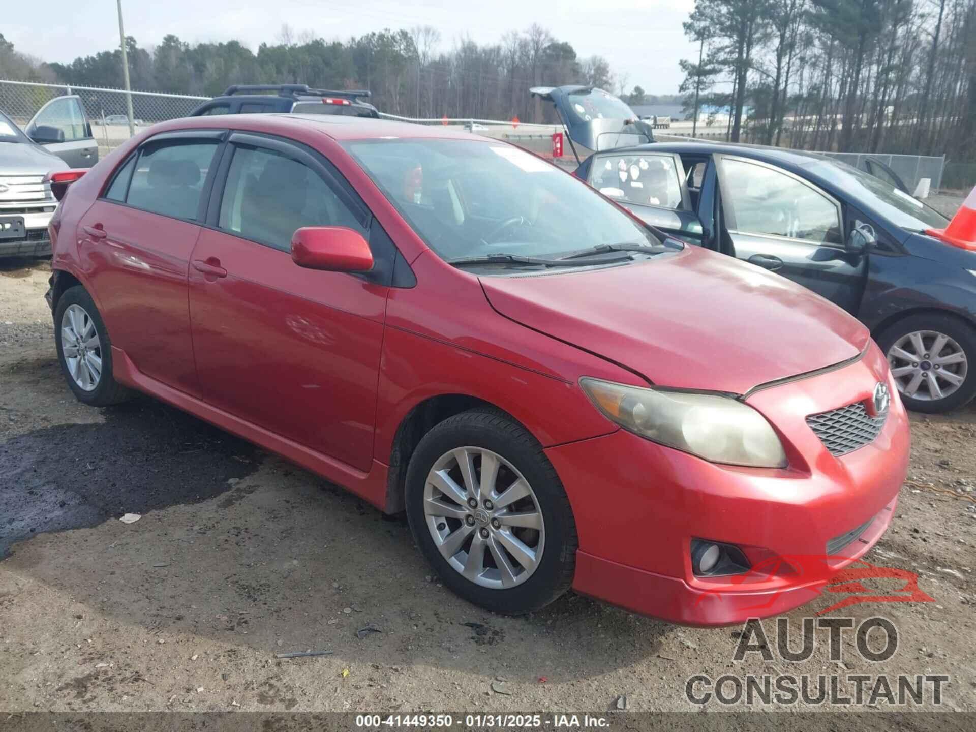 TOYOTA COROLLA 2010 - 1NXBU4EE3AZ178984