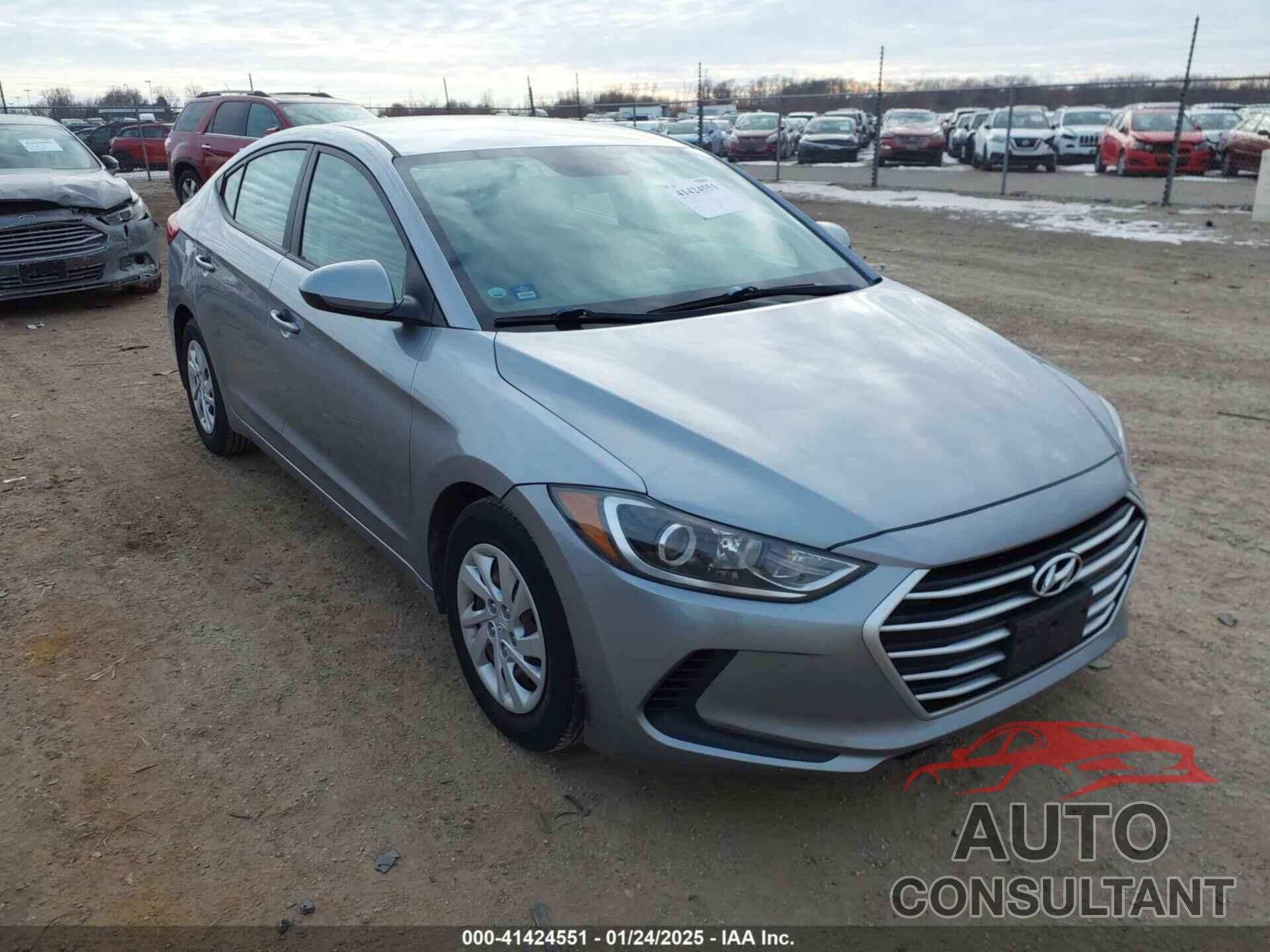 HYUNDAI ELANTRA 2017 - 5NPD74LF4HH146873