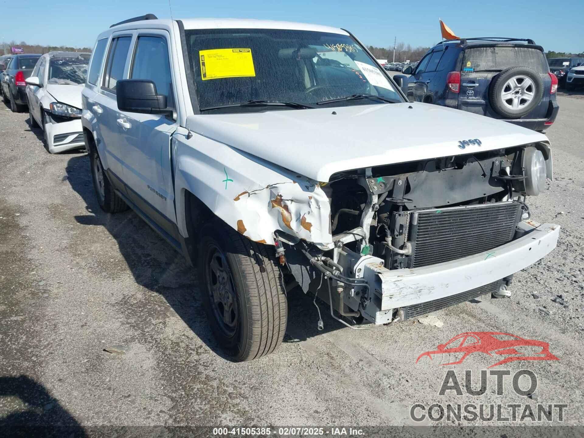 JEEP PATRIOT 2015 - 1C4NJPBA1FD164201