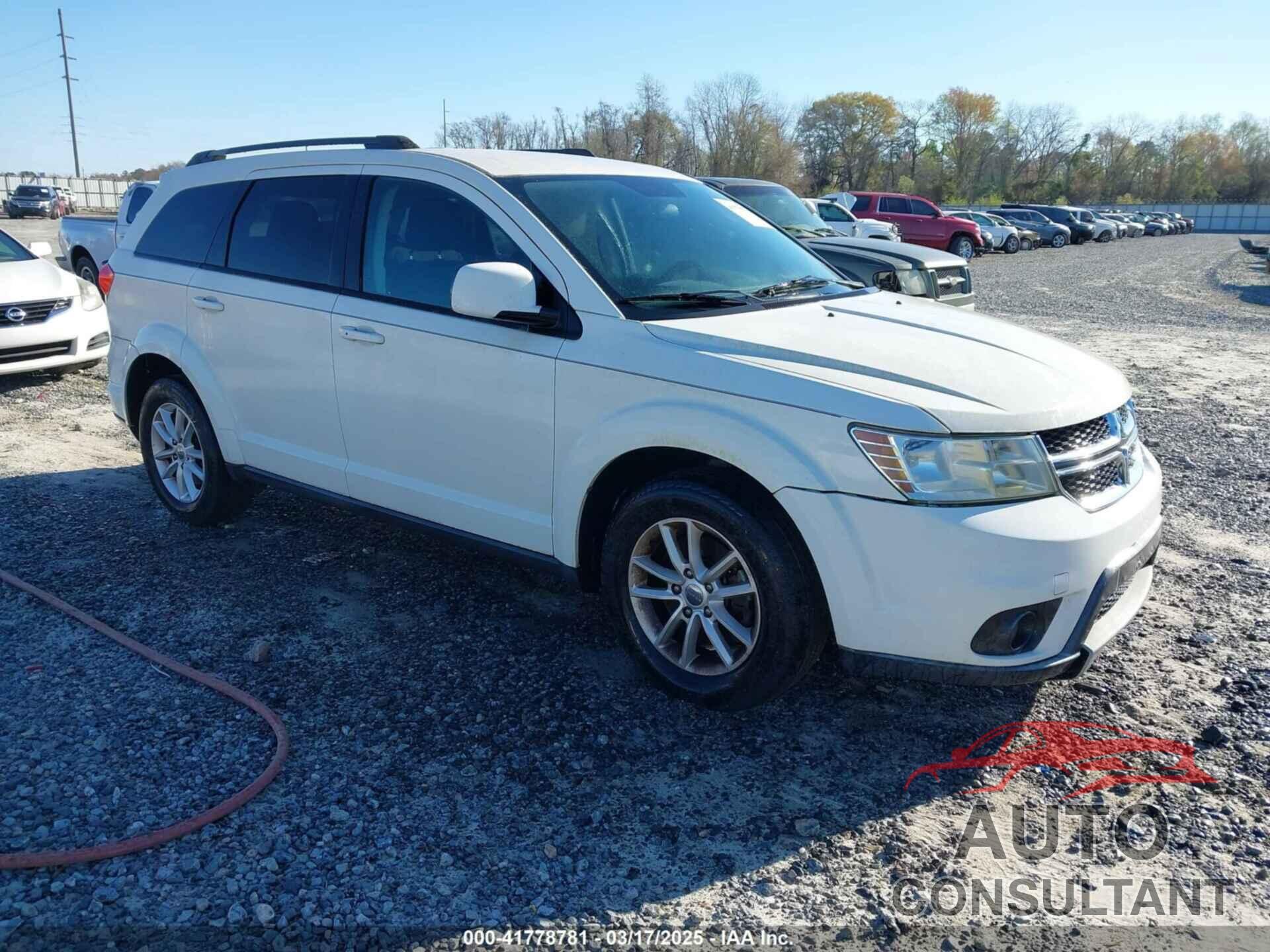 DODGE JOURNEY 2013 - 3C4PDCBG4DT571109