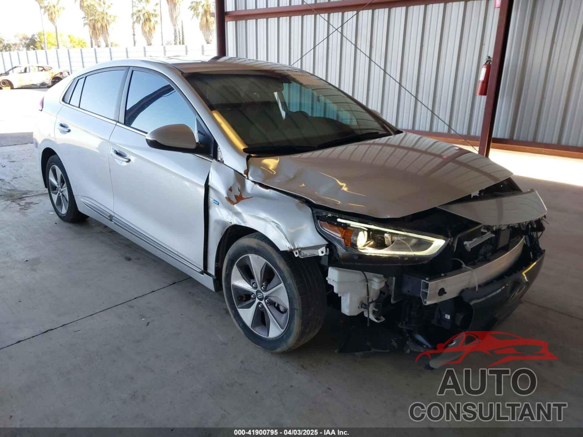HYUNDAI IONIQ ELECTRIC 2019 - KMHC05LH1KU045631