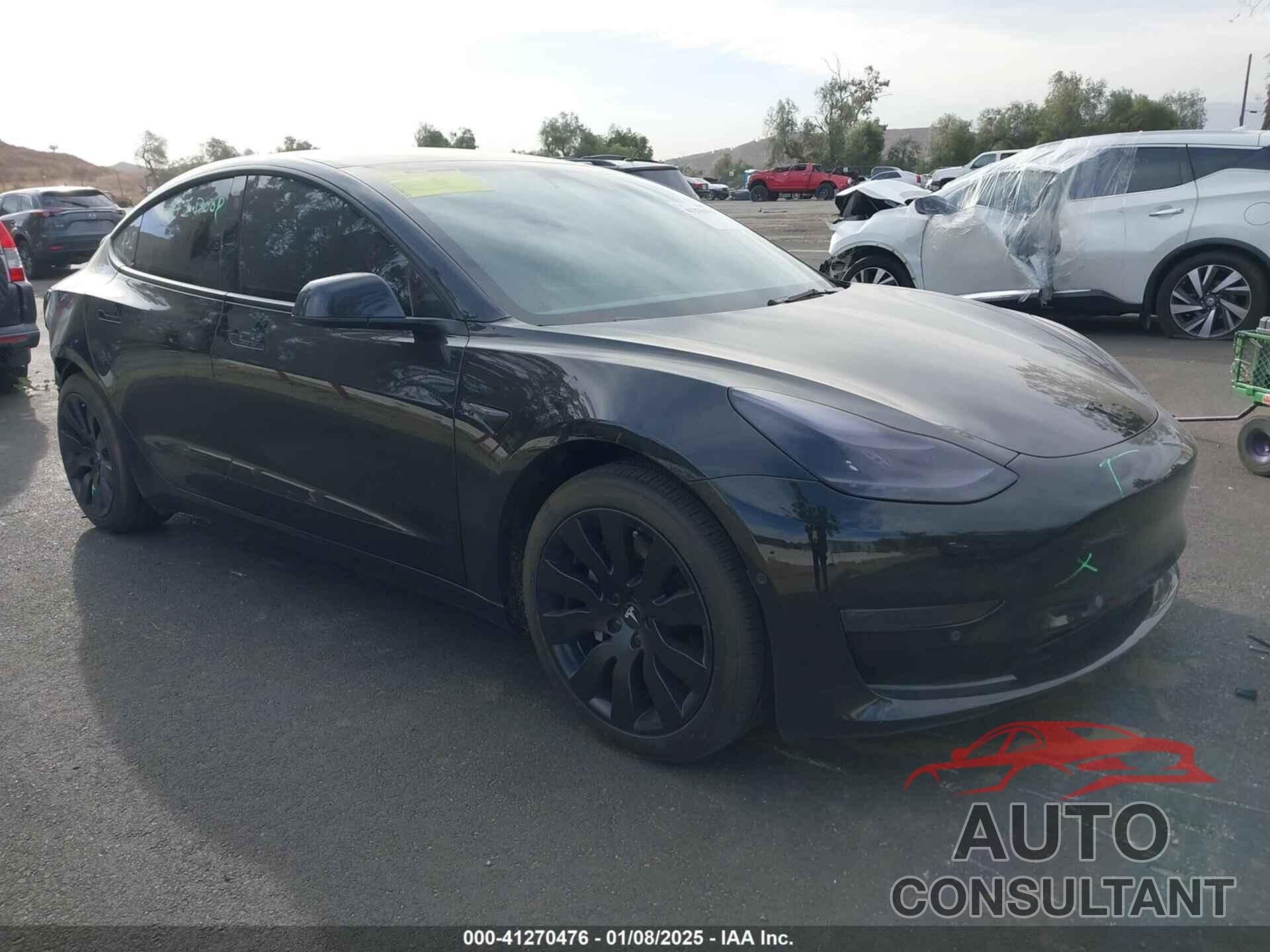 TESLA MODEL 3 2022 - 5YJ3E1EB0NF113034