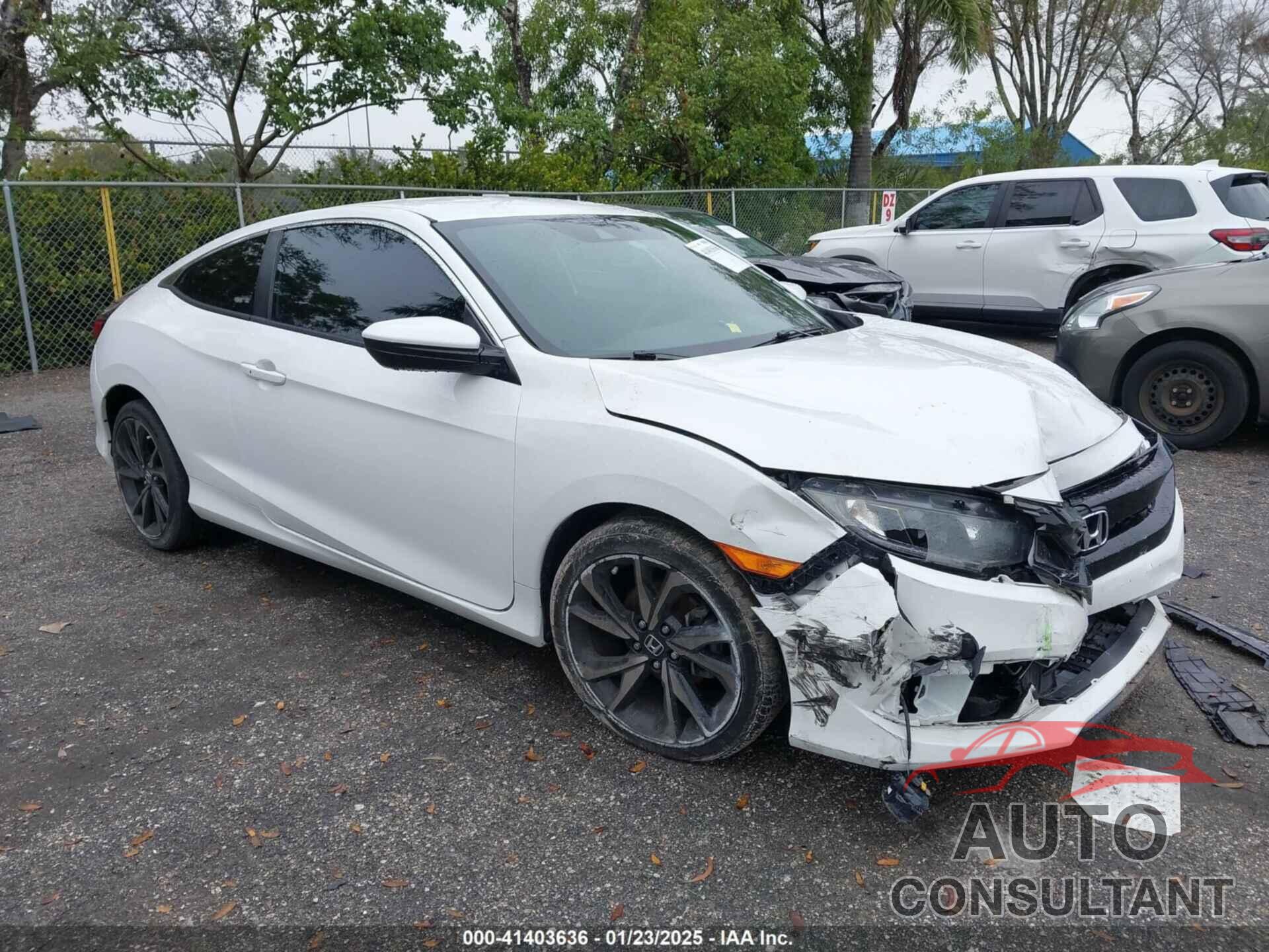 HONDA CIVIC 2019 - 2HGFC4B81KH309553