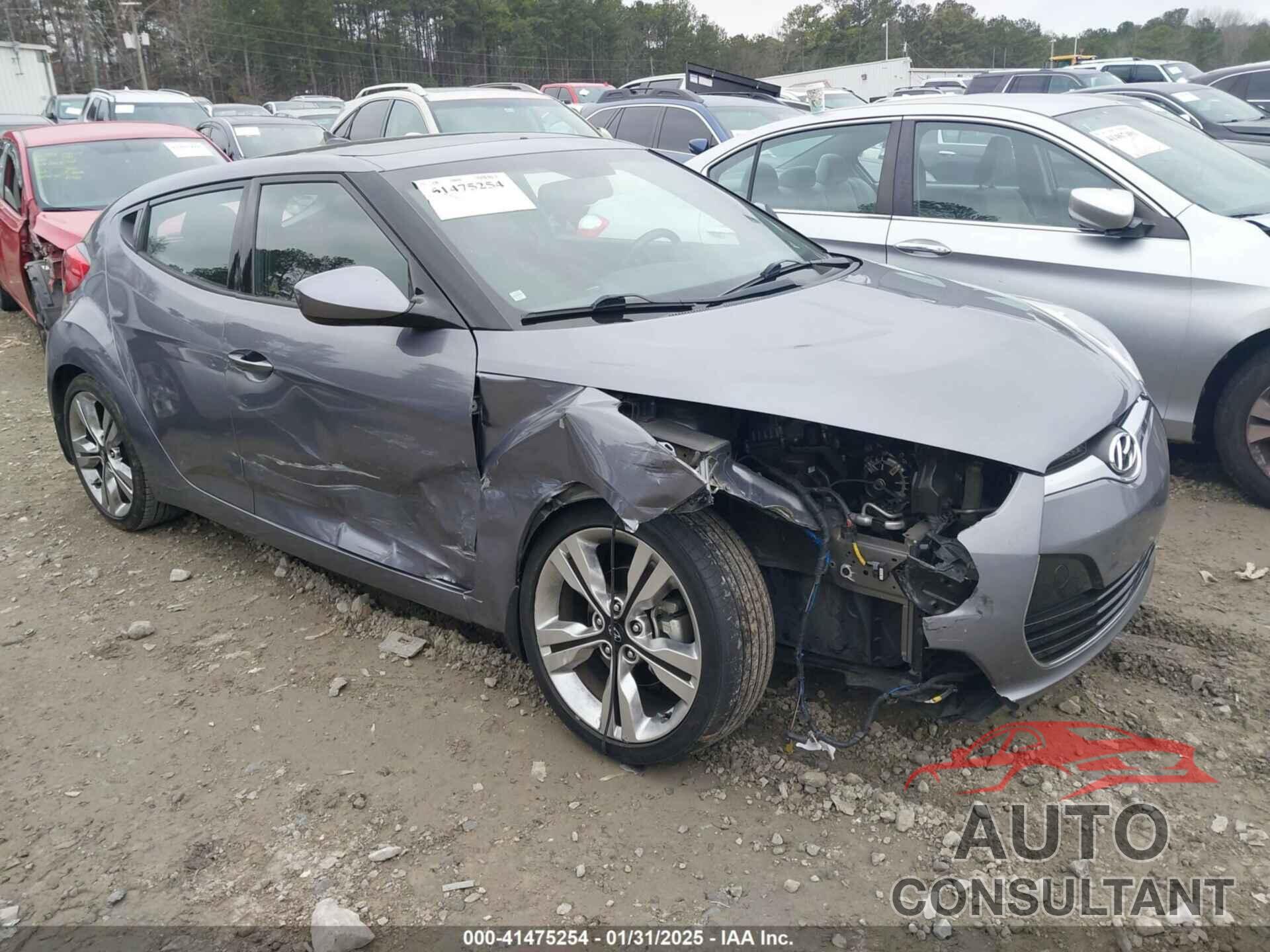 HYUNDAI VELOSTER 2017 - KMHTC6AD3HU321958