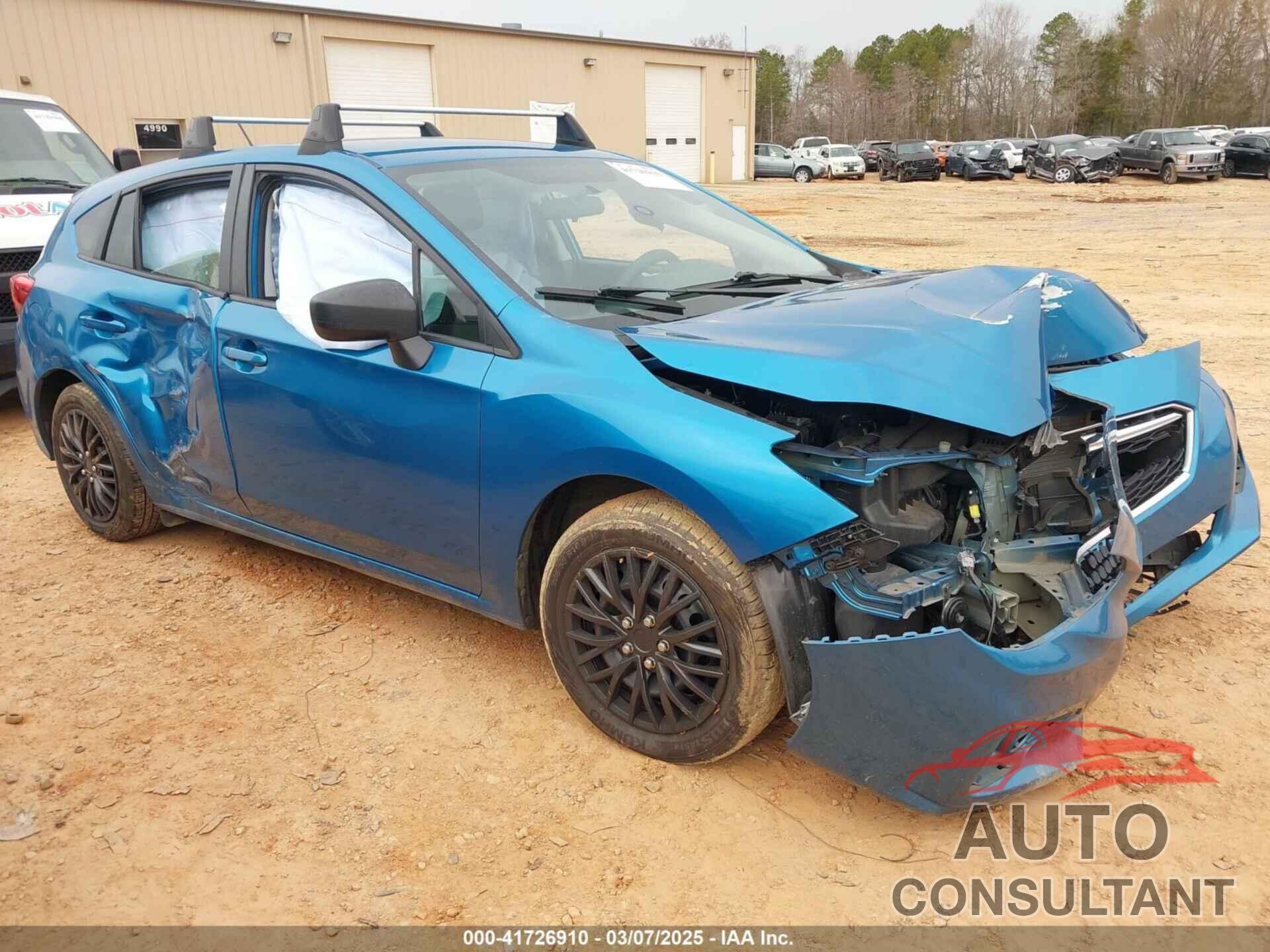 SUBARU IMPREZA 2019 - 4S3GTAA64K3718084