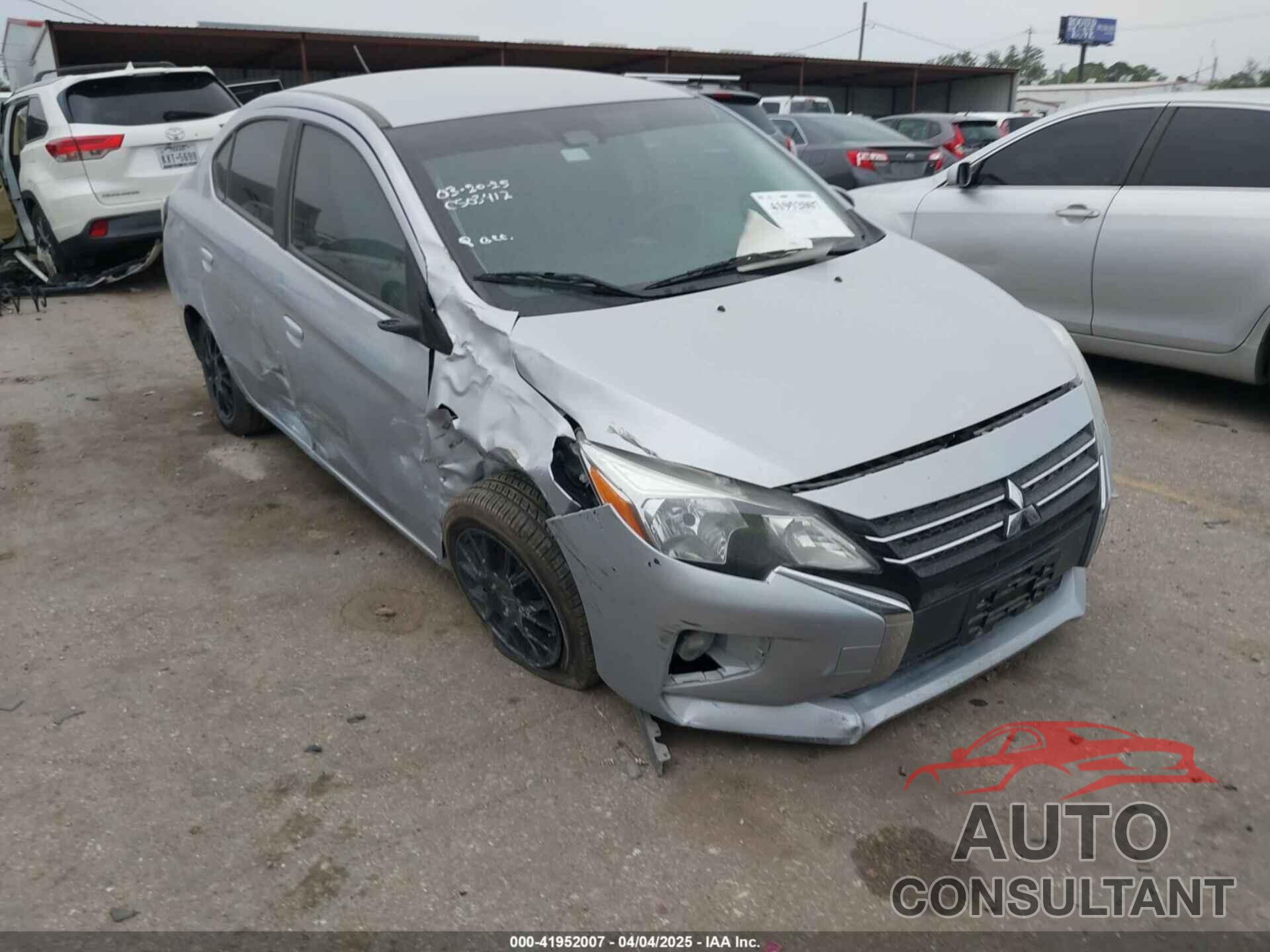 MITSUBISHI MIRAGE G4 2022 - ML32FUFJ2NHF07754