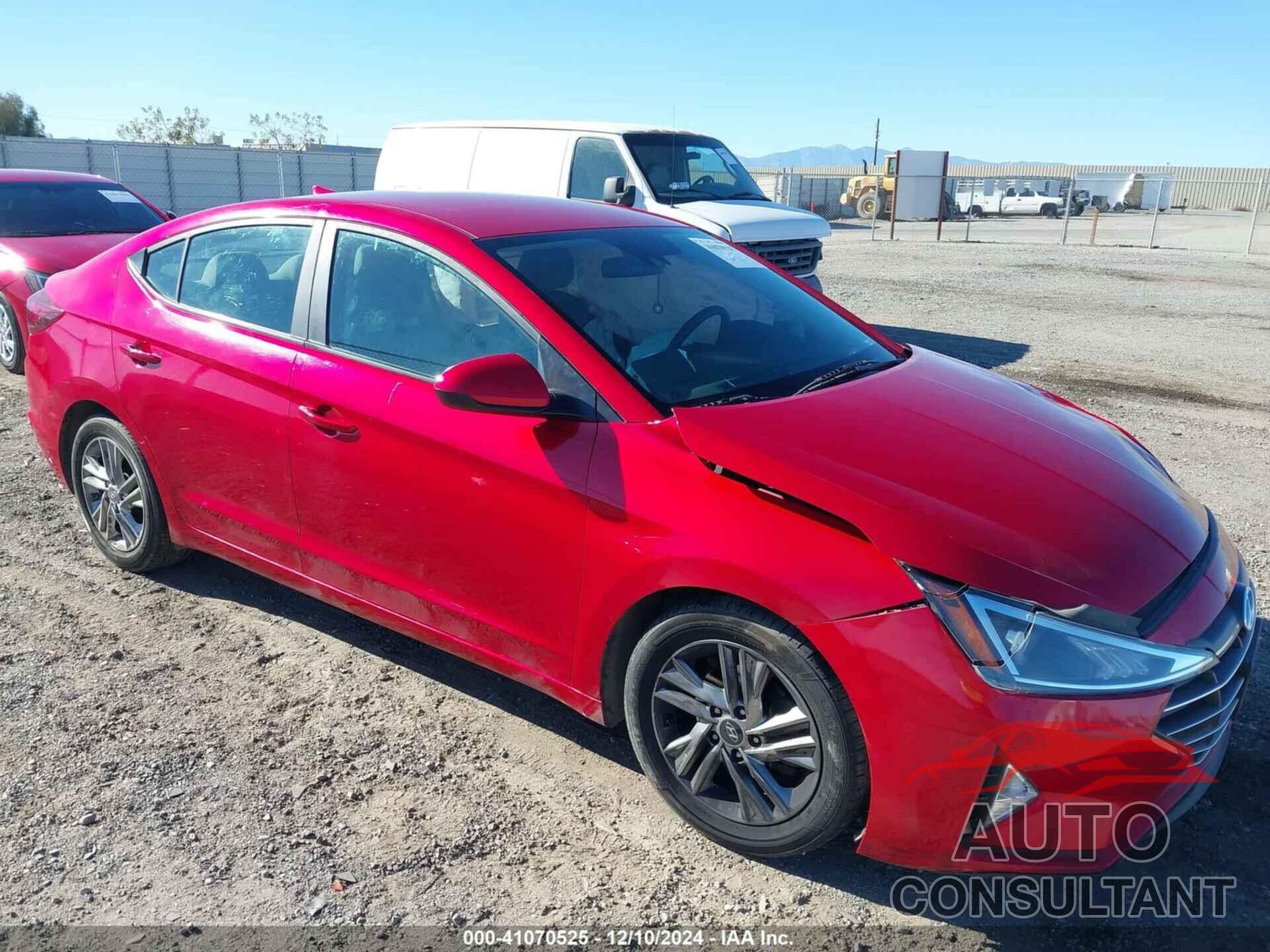 HYUNDAI ELANTRA 2020 - 5NPD84LFXLH578051