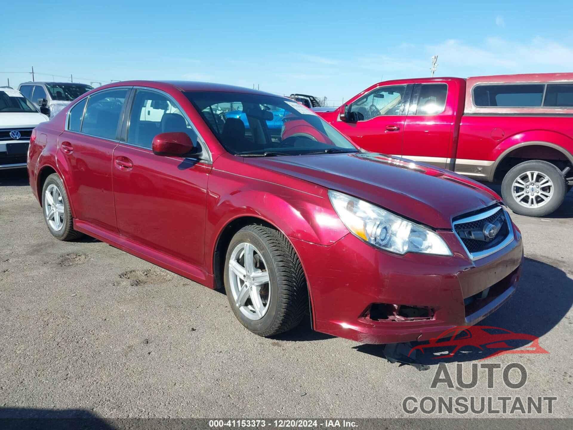 SUBARU LEGACY 2012 - 4S3BMCC65C3027597