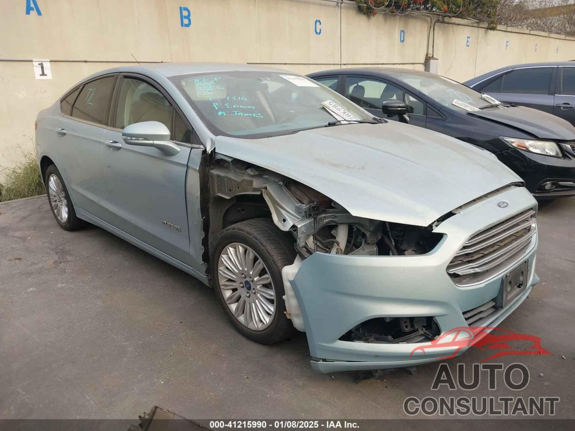 FORD FUSION HYBRID 2013 - 3FA6P0LU3DR254348