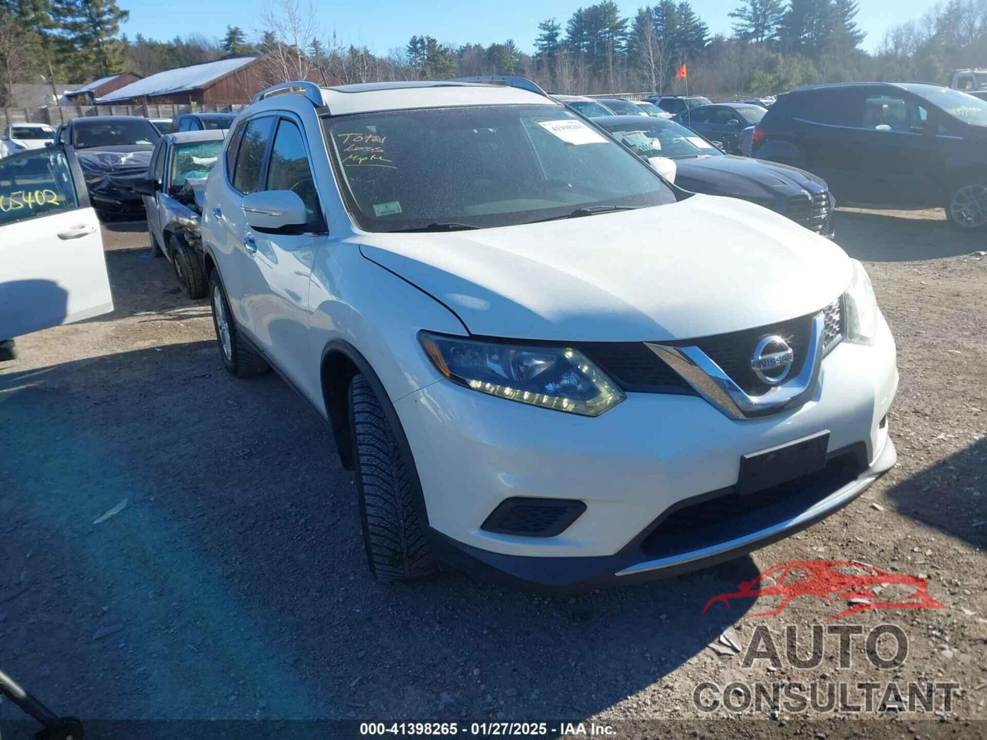 NISSAN ROGUE 2015 - 5N1AT2MK5FC760656