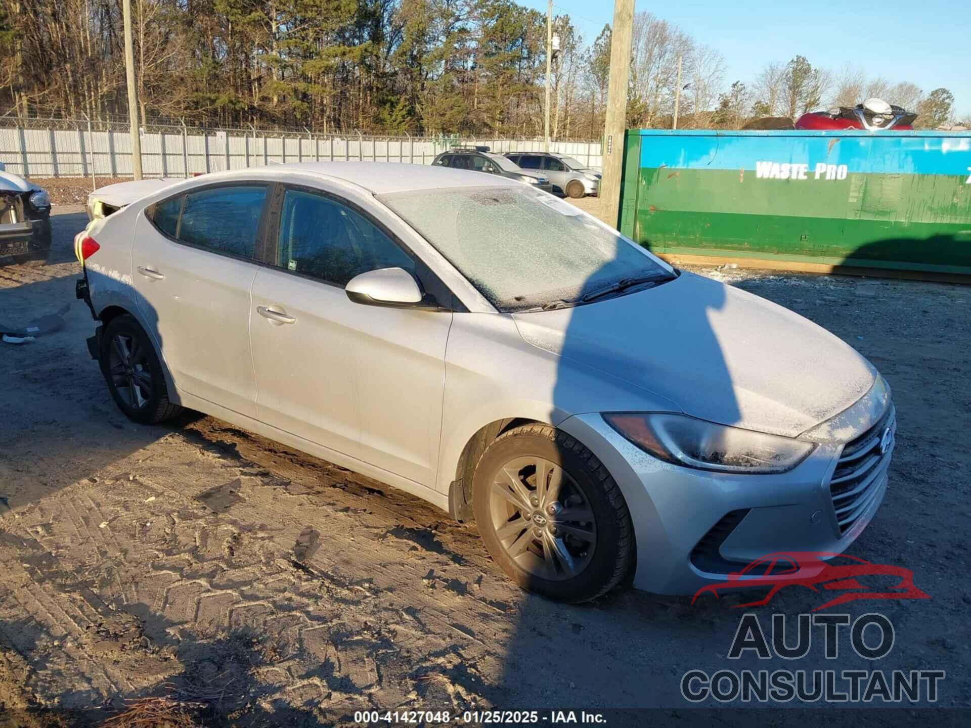 HYUNDAI ELANTRA 2018 - 5NPD84LF3JH223235