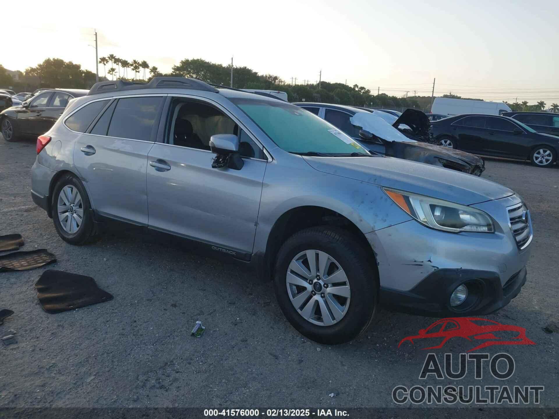 SUBARU OUTBACK 2015 - 4S4BSBFC4F3289676