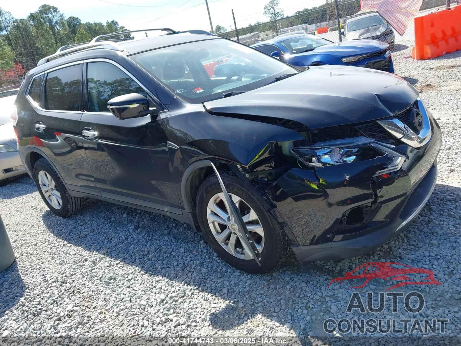NISSAN ROGUE 2015 - KNMAT2MT6FP537595