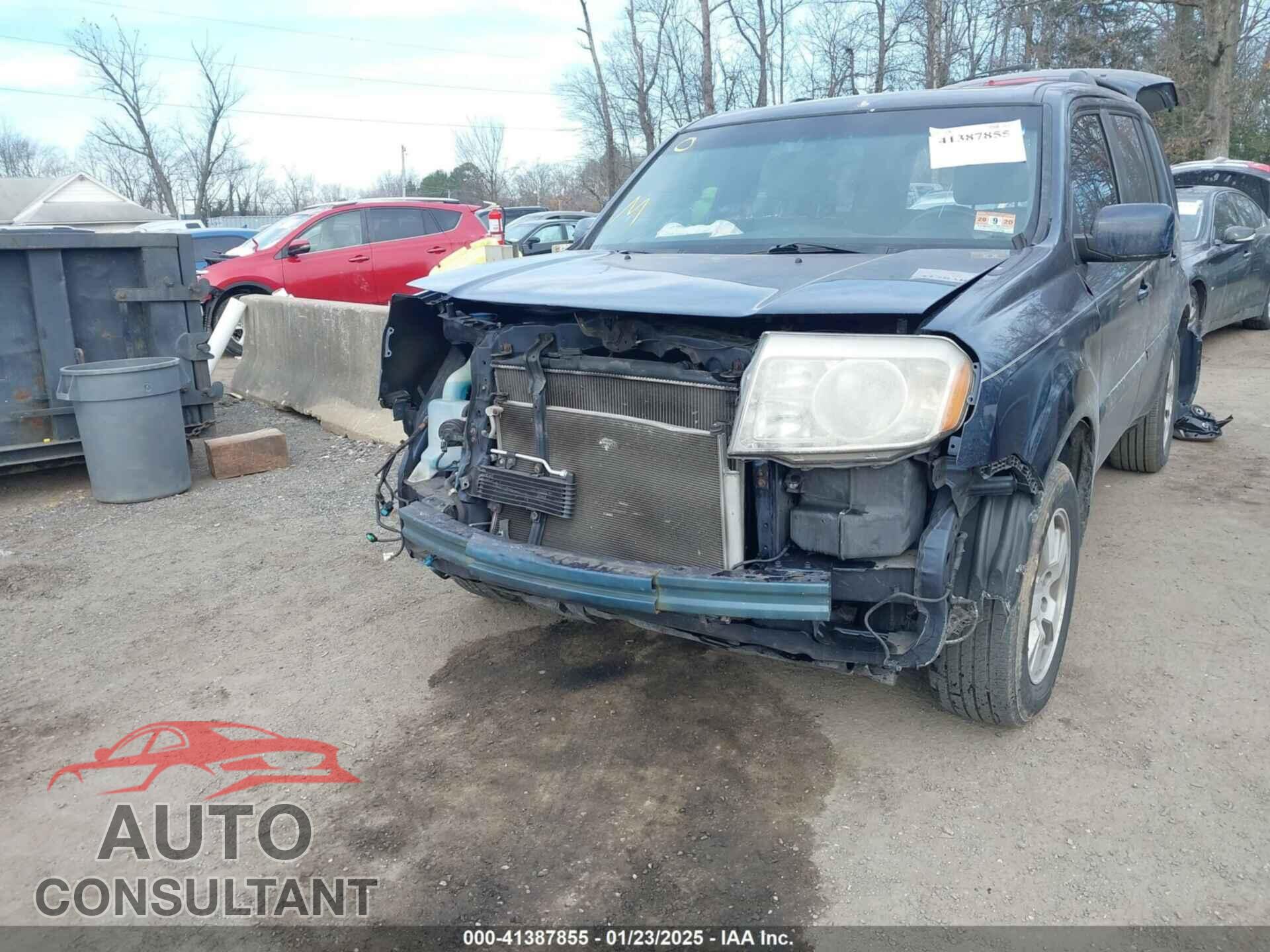 HONDA PILOT 2011 - 5FNYF4H64BB103413