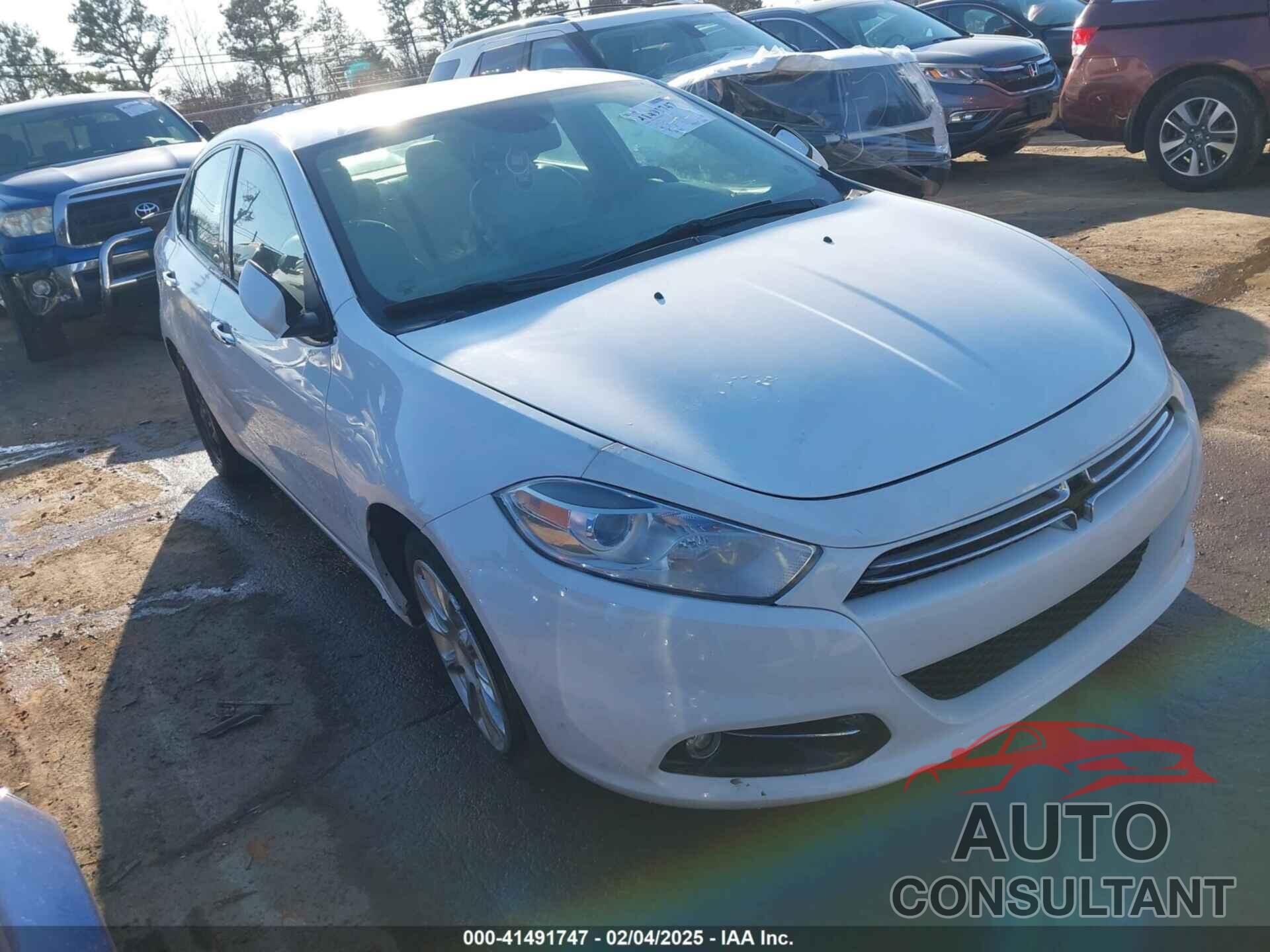 DODGE DART 2013 - 1C3CDFCH3DD318025