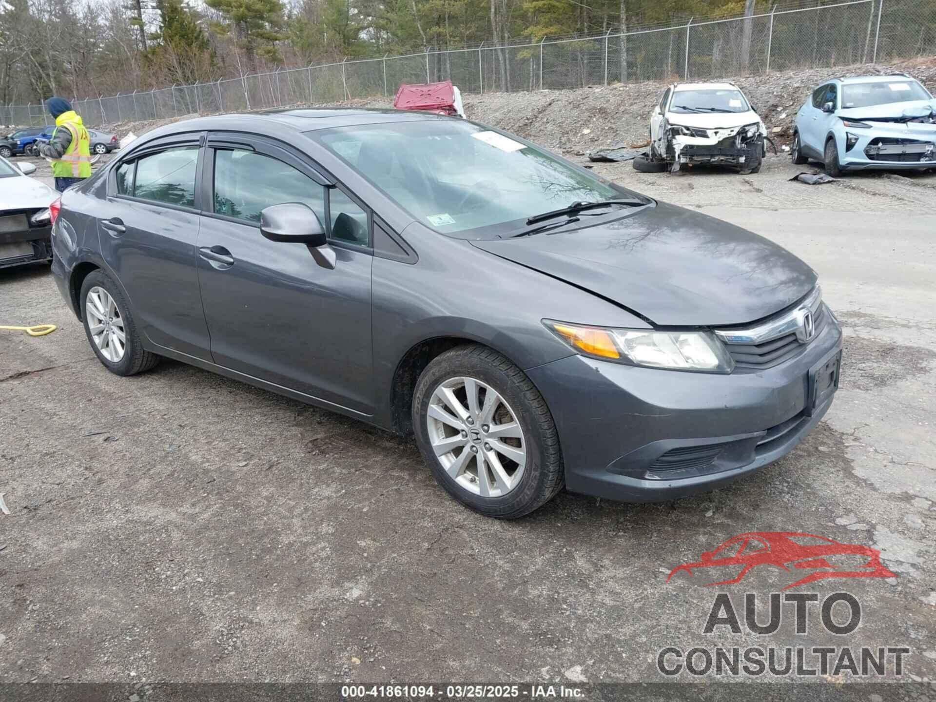 HONDA CIVIC 2012 - 2HGFB2F80CH309479