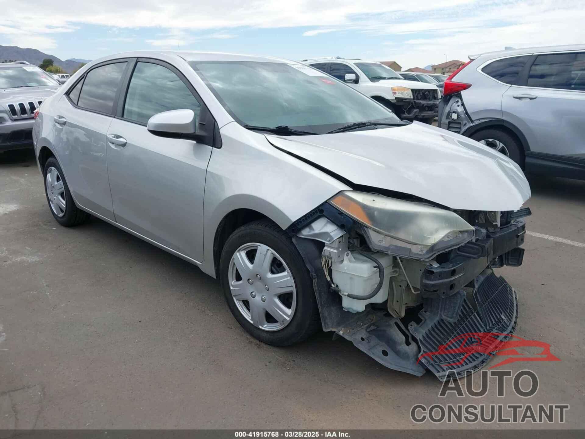 TOYOTA COROLLA 2016 - 5YFBURHE9GP502670