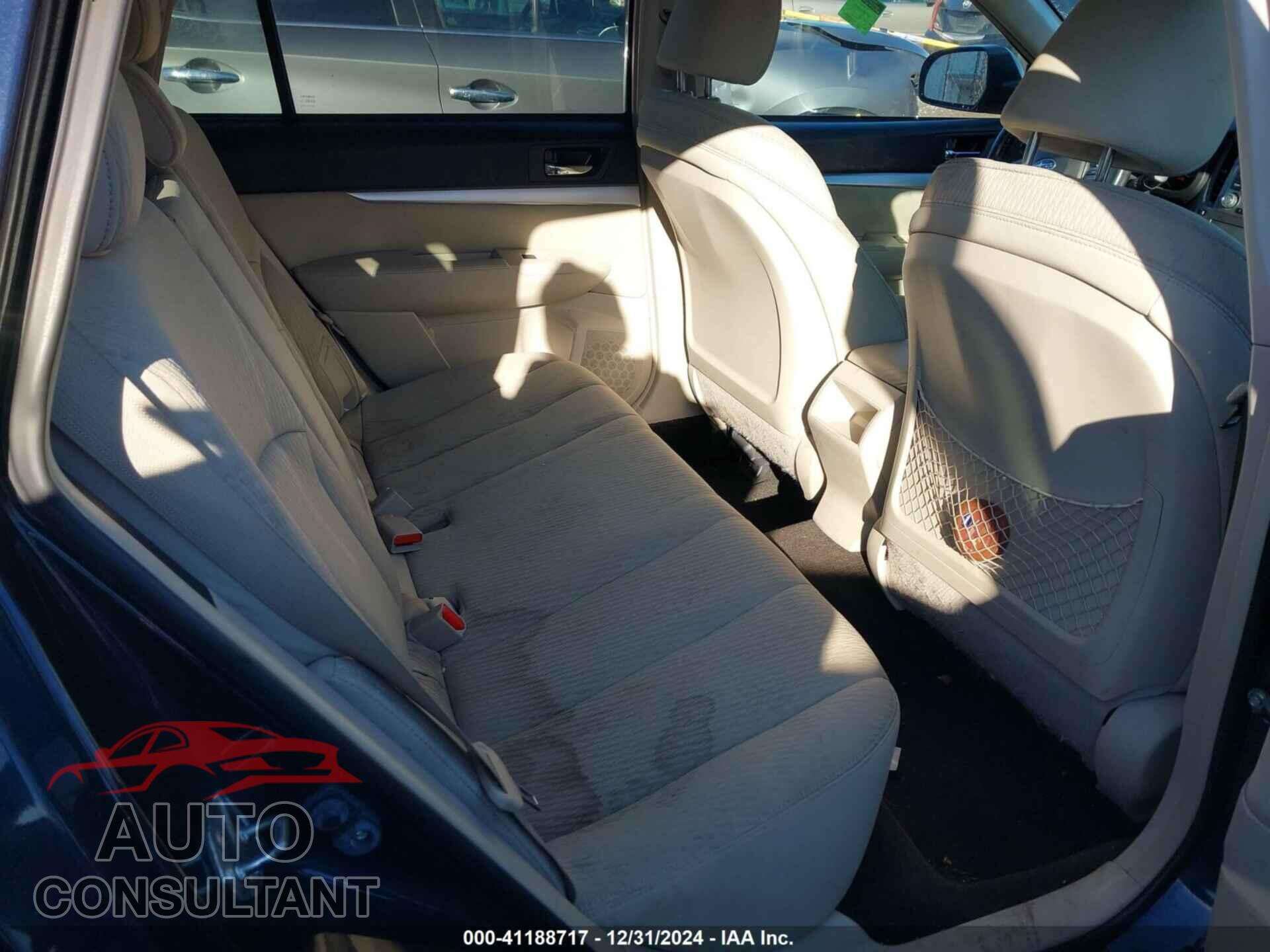 SUBARU OUTBACK 2012 - 4S4BRBCC0C3203288