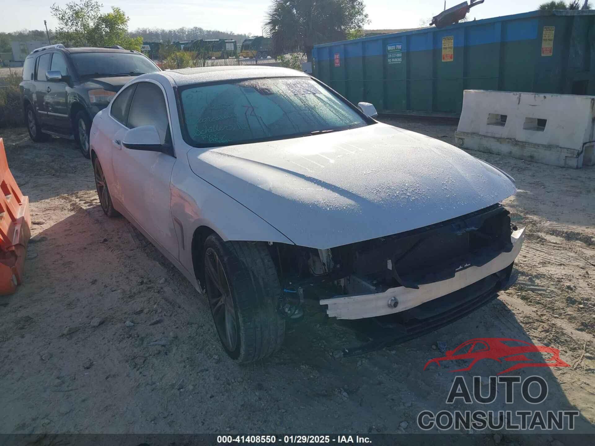 BMW 430I 2017 - WBA4R7C38HK896146