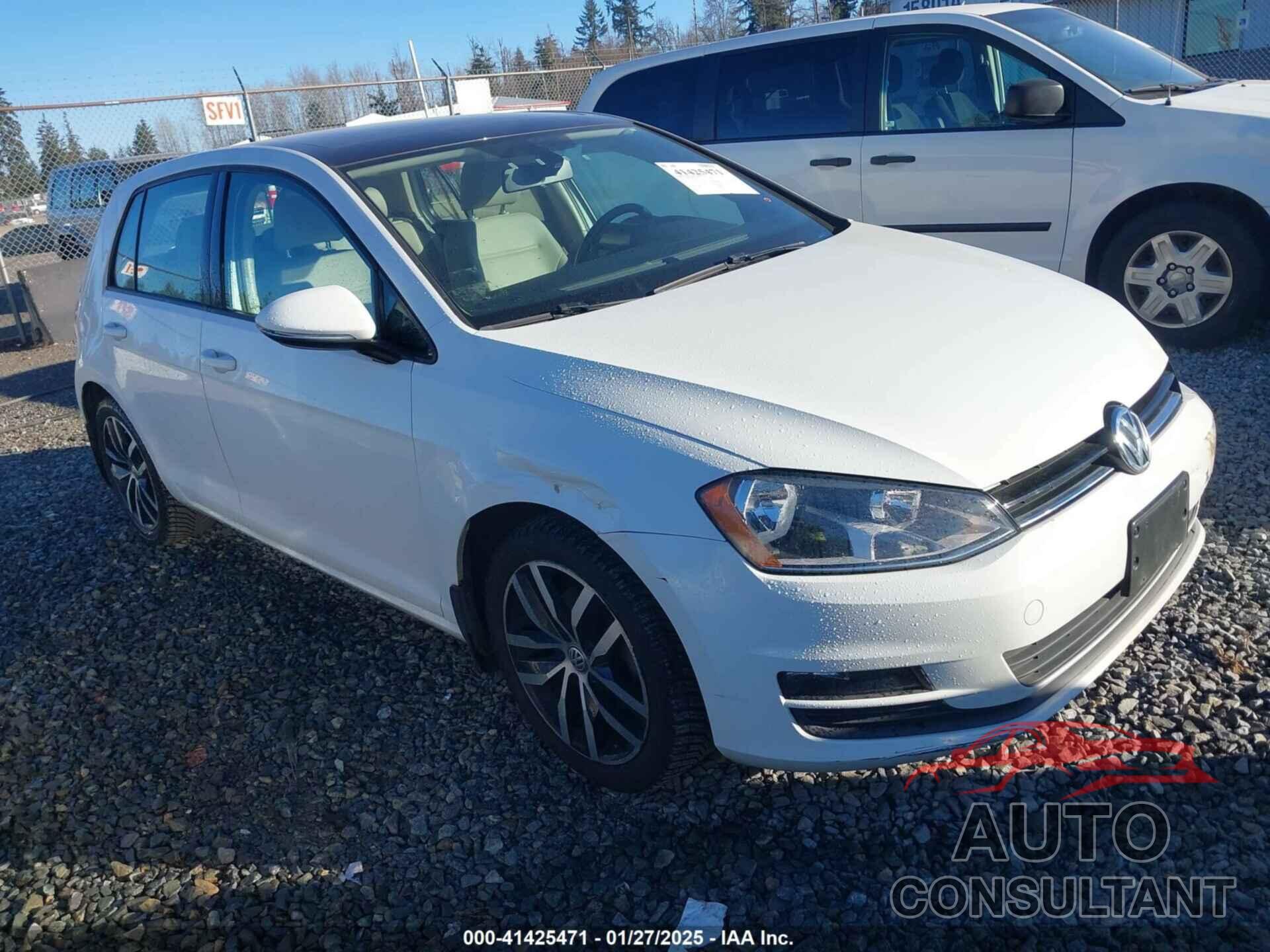 VOLKSWAGEN GOLF 2016 - 3VW217AU2GM006774