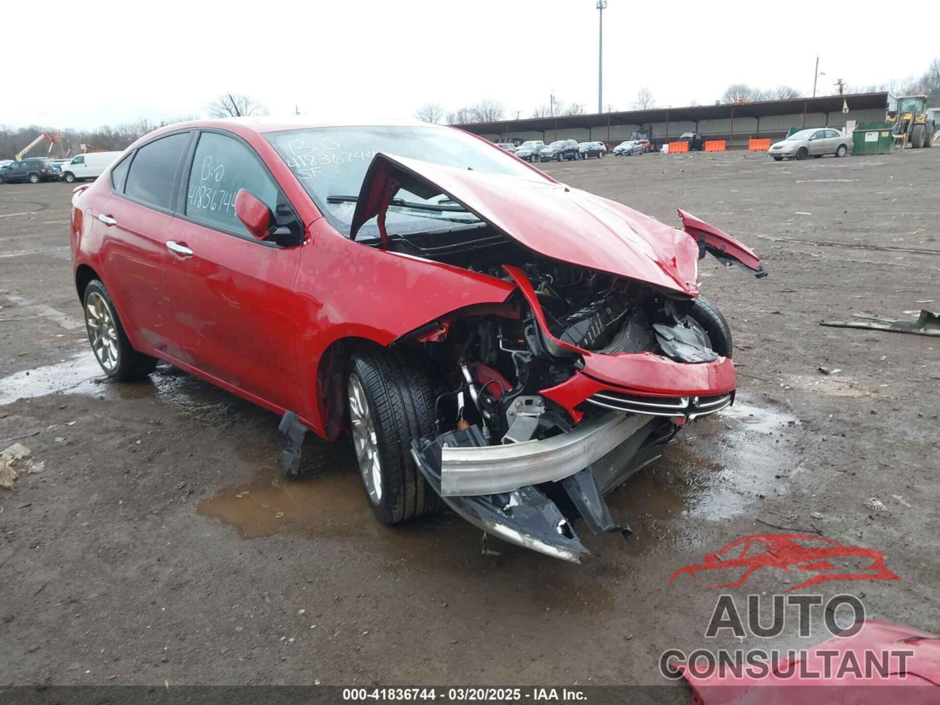 DODGE DART 2014 - 1C3CDFCBXED668992