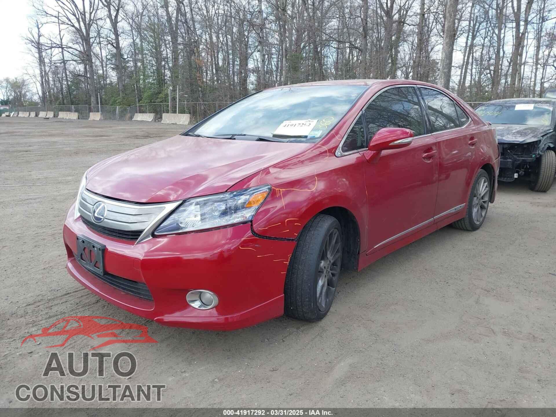 LEXUS HS 250H 2010 - JTHBB1BA2A2037800