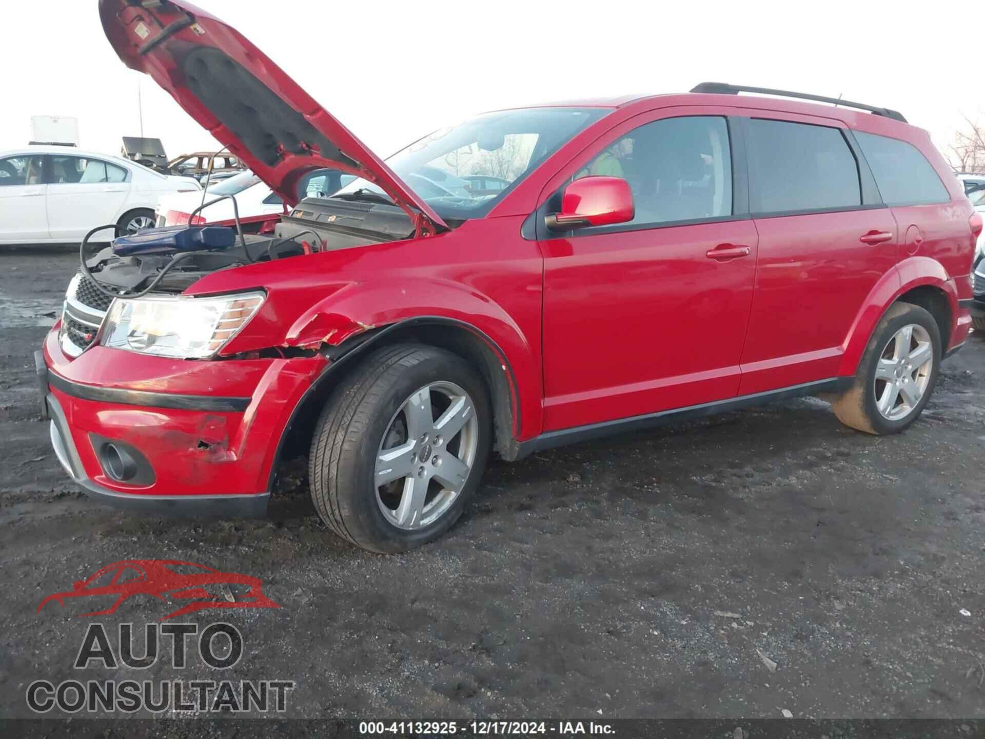 DODGE JOURNEY 2012 - 3C4PDDBG4CT397692