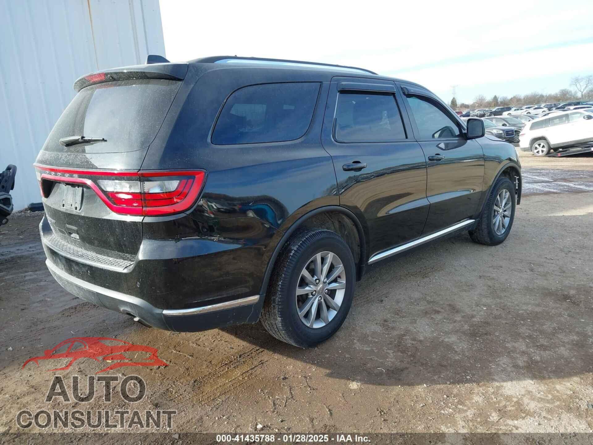DODGE DURANGO 2017 - 1C4RDJAG8HC806496