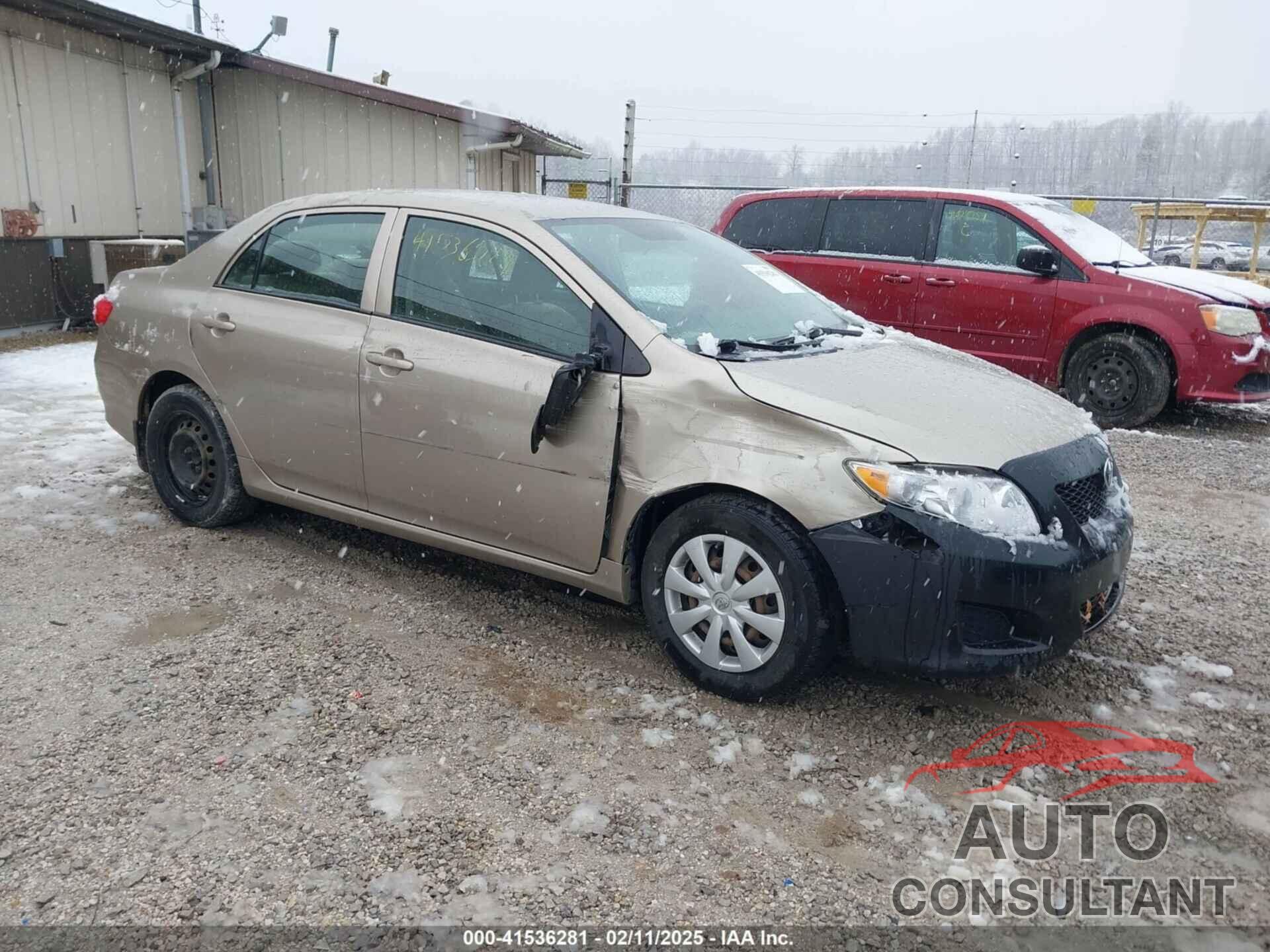 TOYOTA COROLLA 2009 - 1NXBU40E79Z026533