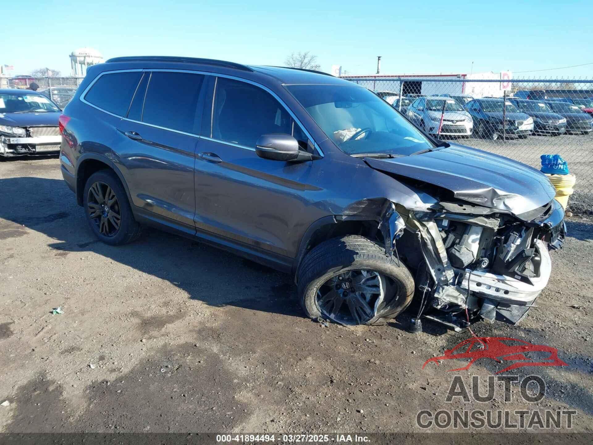 HONDA PILOT 2021 - 5FNYF6H25MB041029