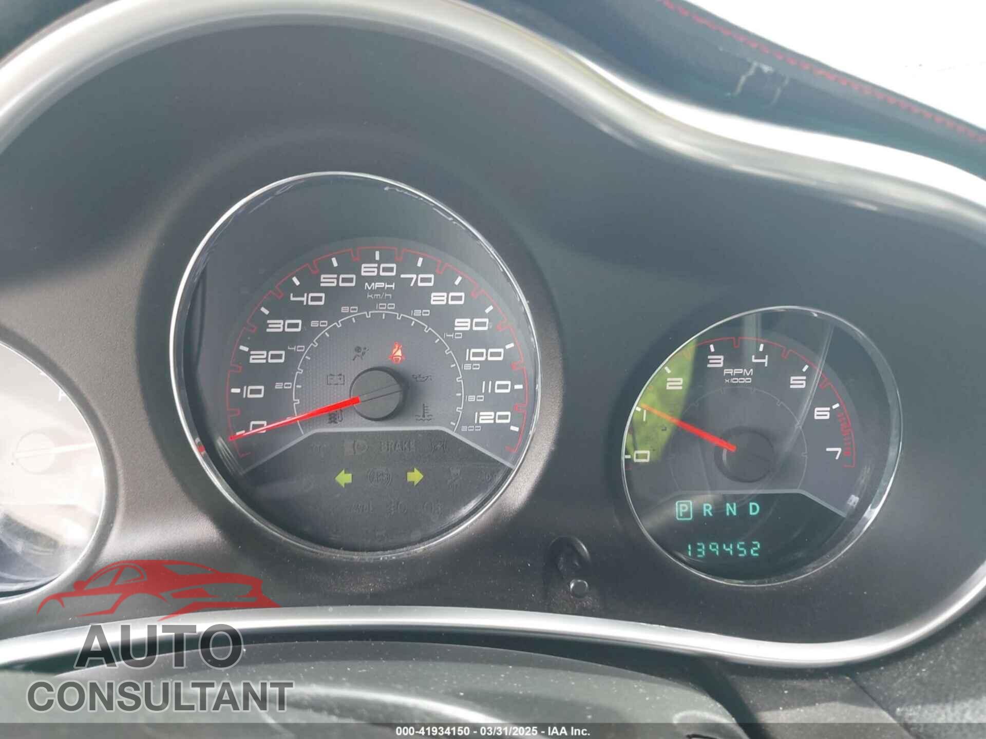 DODGE AVENGER 2013 - 1C3CDZAB2DN535575