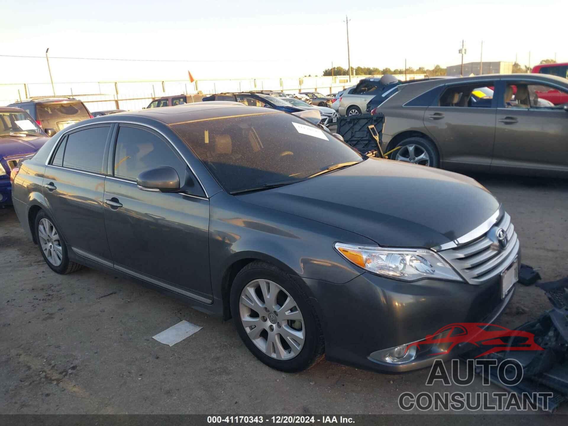 TOYOTA AVALON 2011 - 4T1BK3DB7BU431796