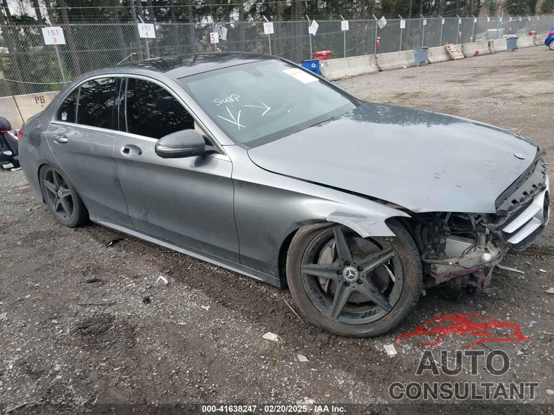 MERCEDES-BENZ C 300 2018 - 55SWF4KB4JU259722