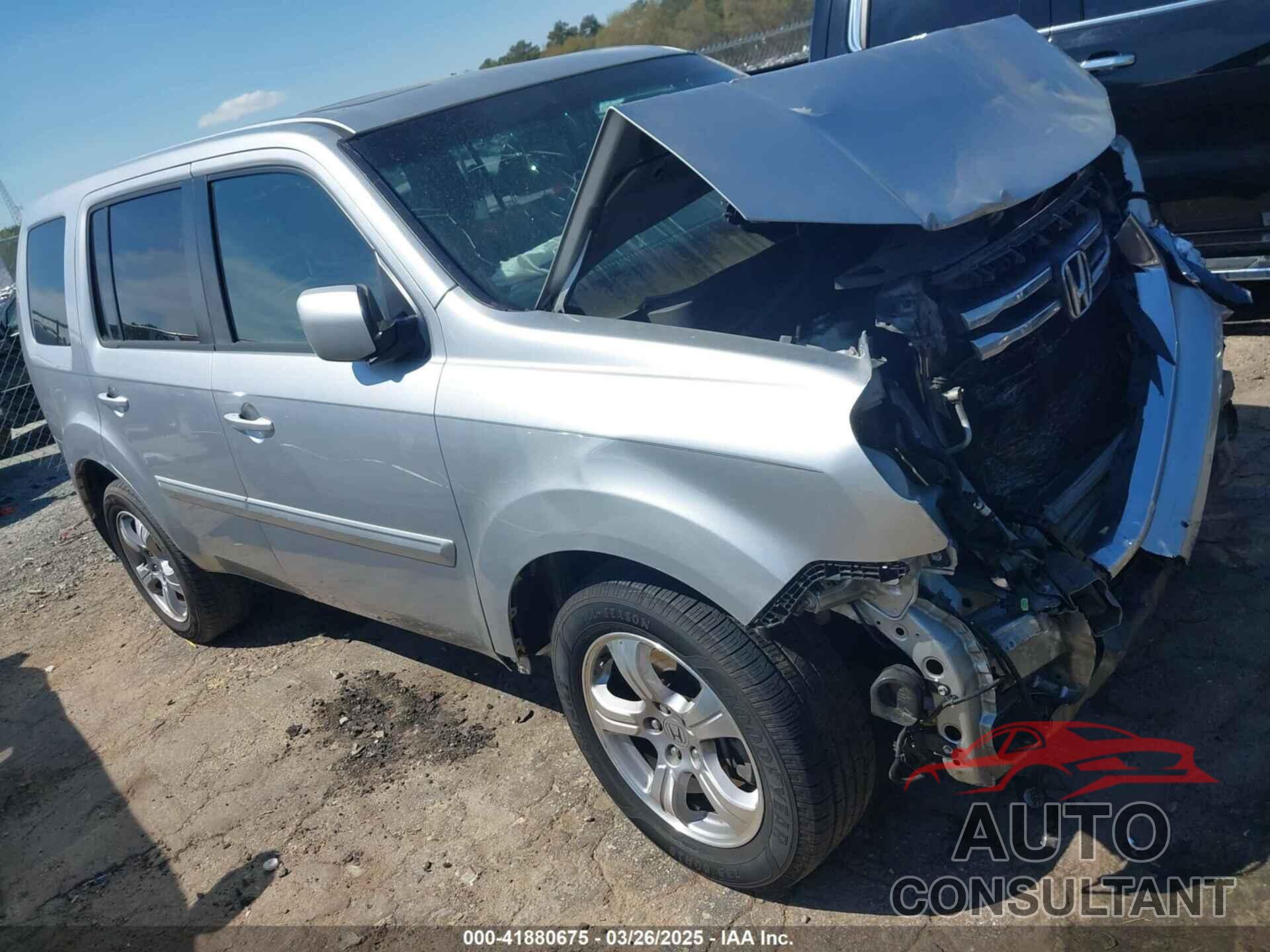 HONDA PILOT 2013 - 5FNYF3H59DB022797