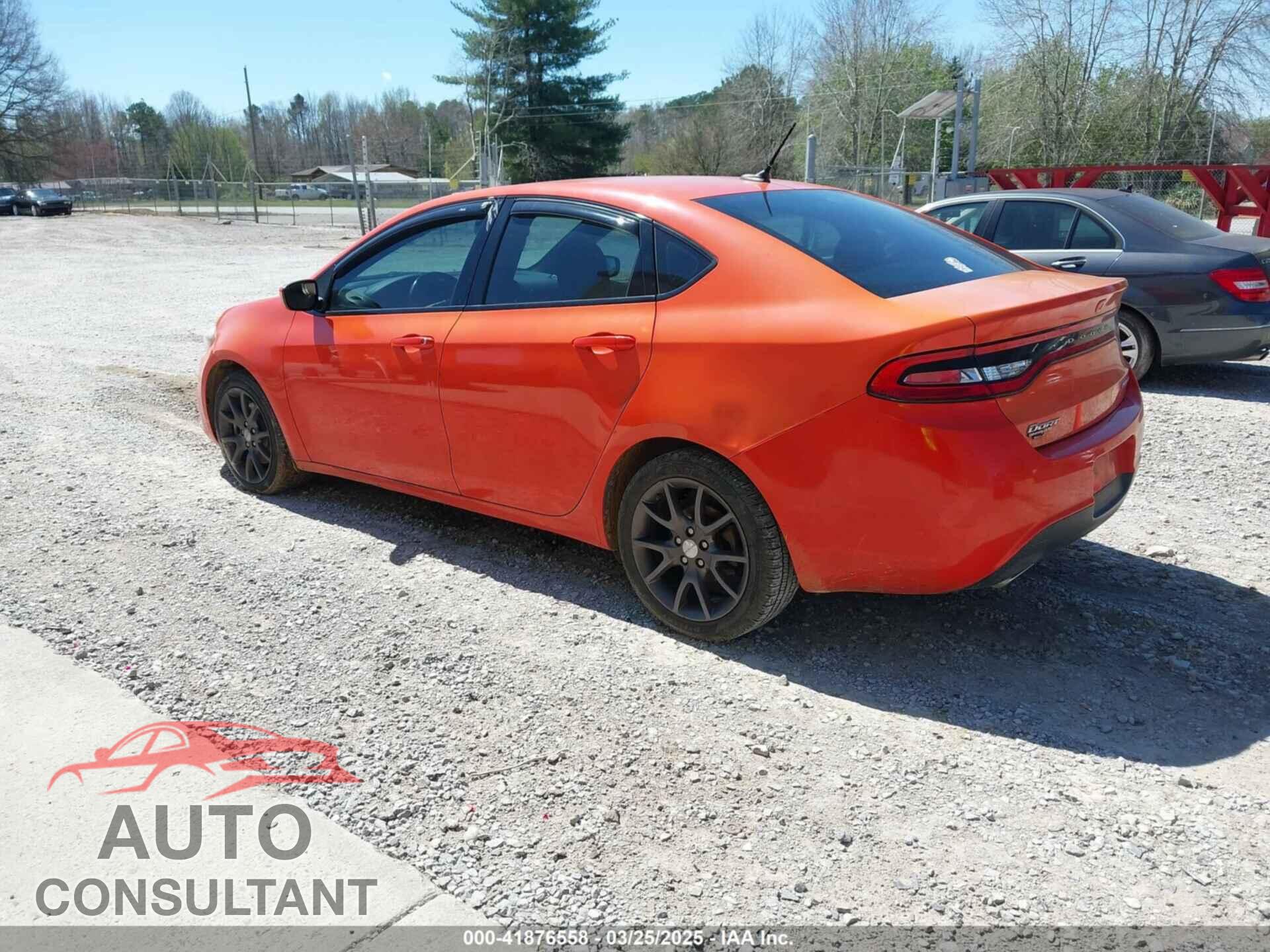 DODGE DART 2015 - 1C3CDFBB0FD310819