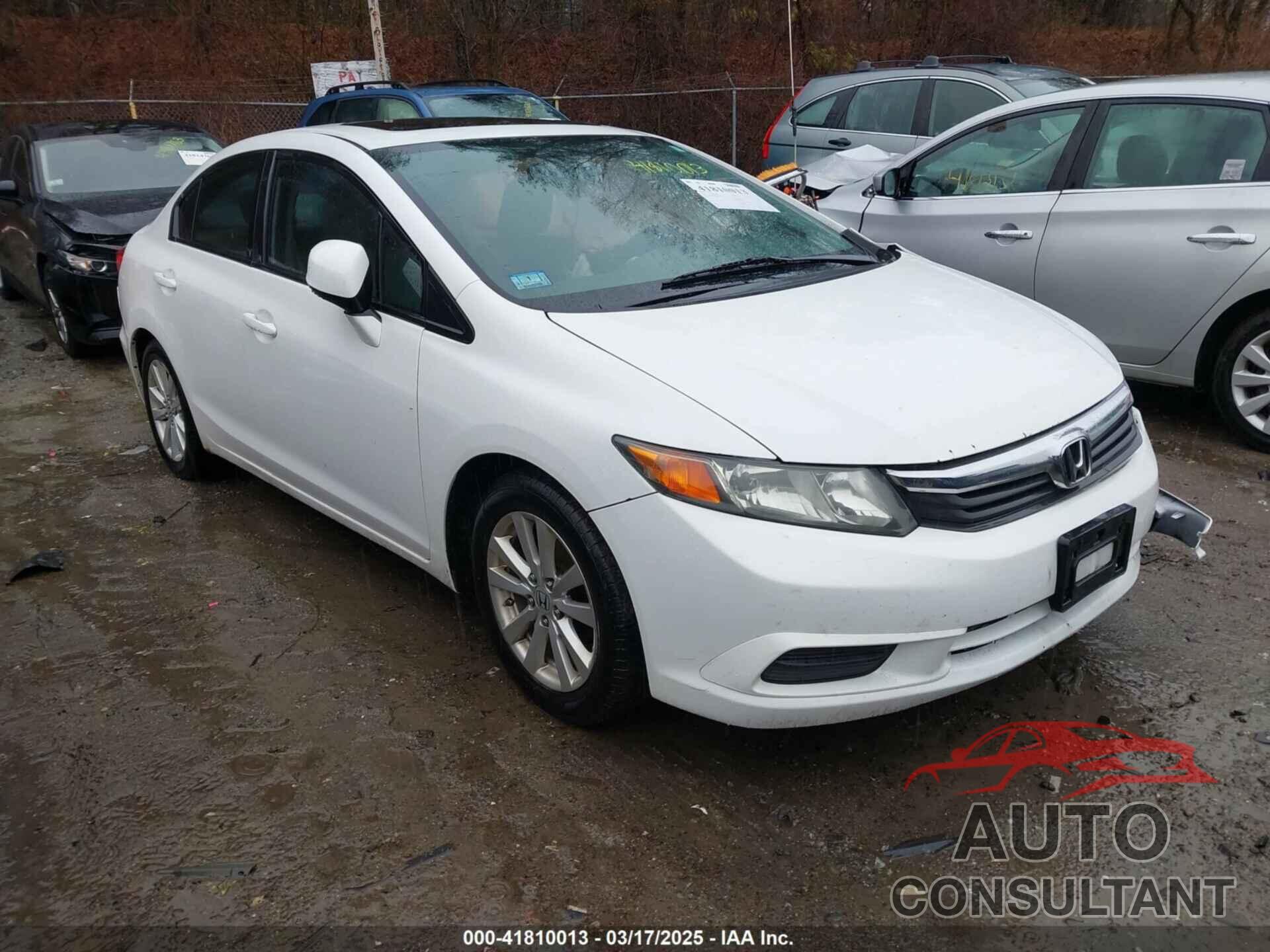 HONDA CIVIC 2012 - 2HGFB2F84CH609526